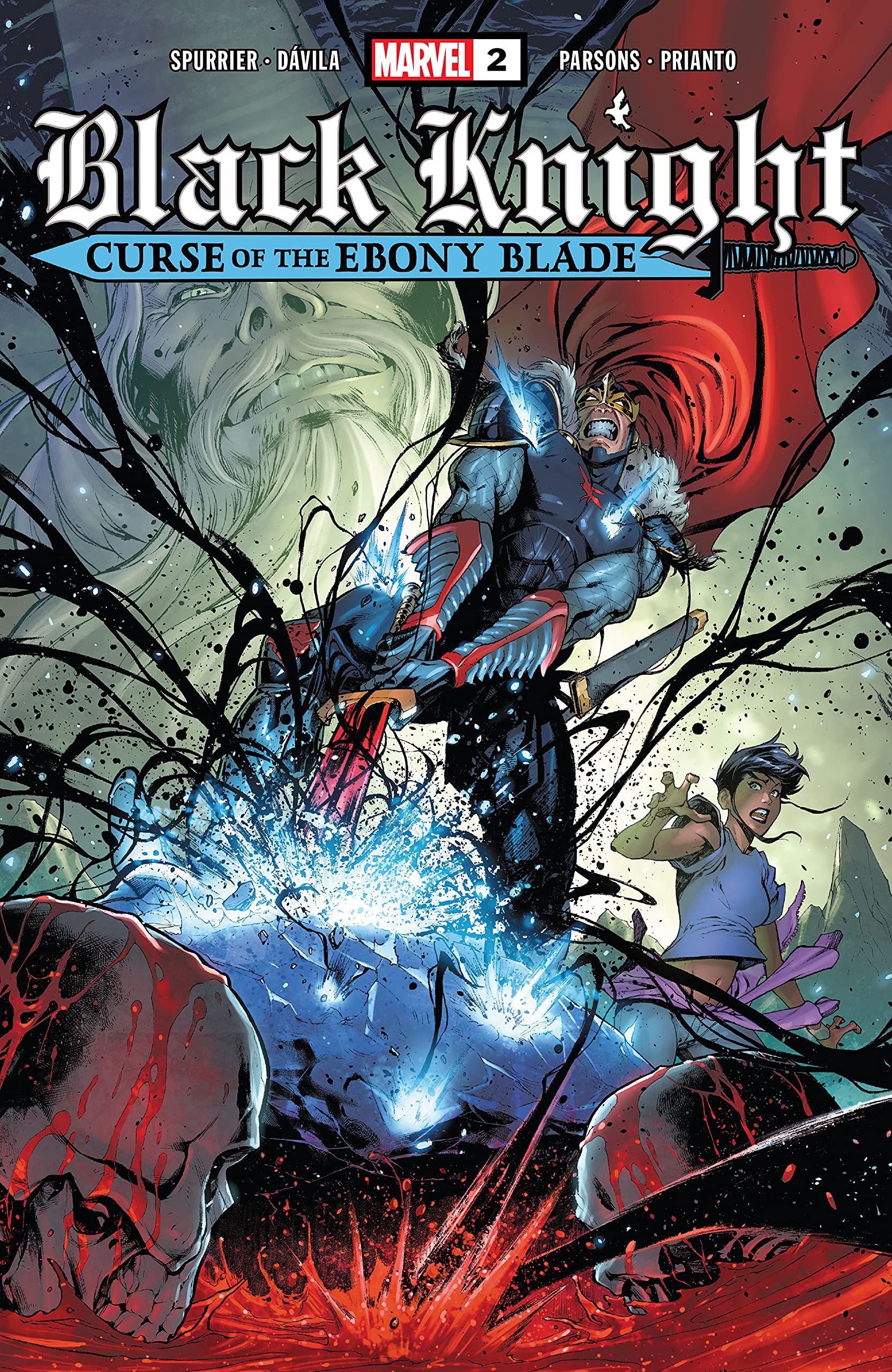 Black Knight: Curse of the Ebony Blade book cover 1