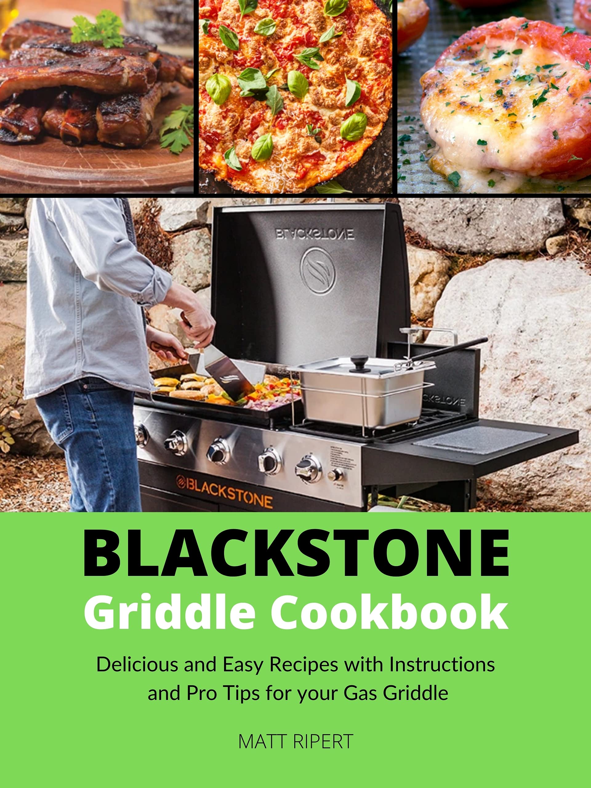 Blackstone Griddle Cookbook Delicious and Easy Recipes with