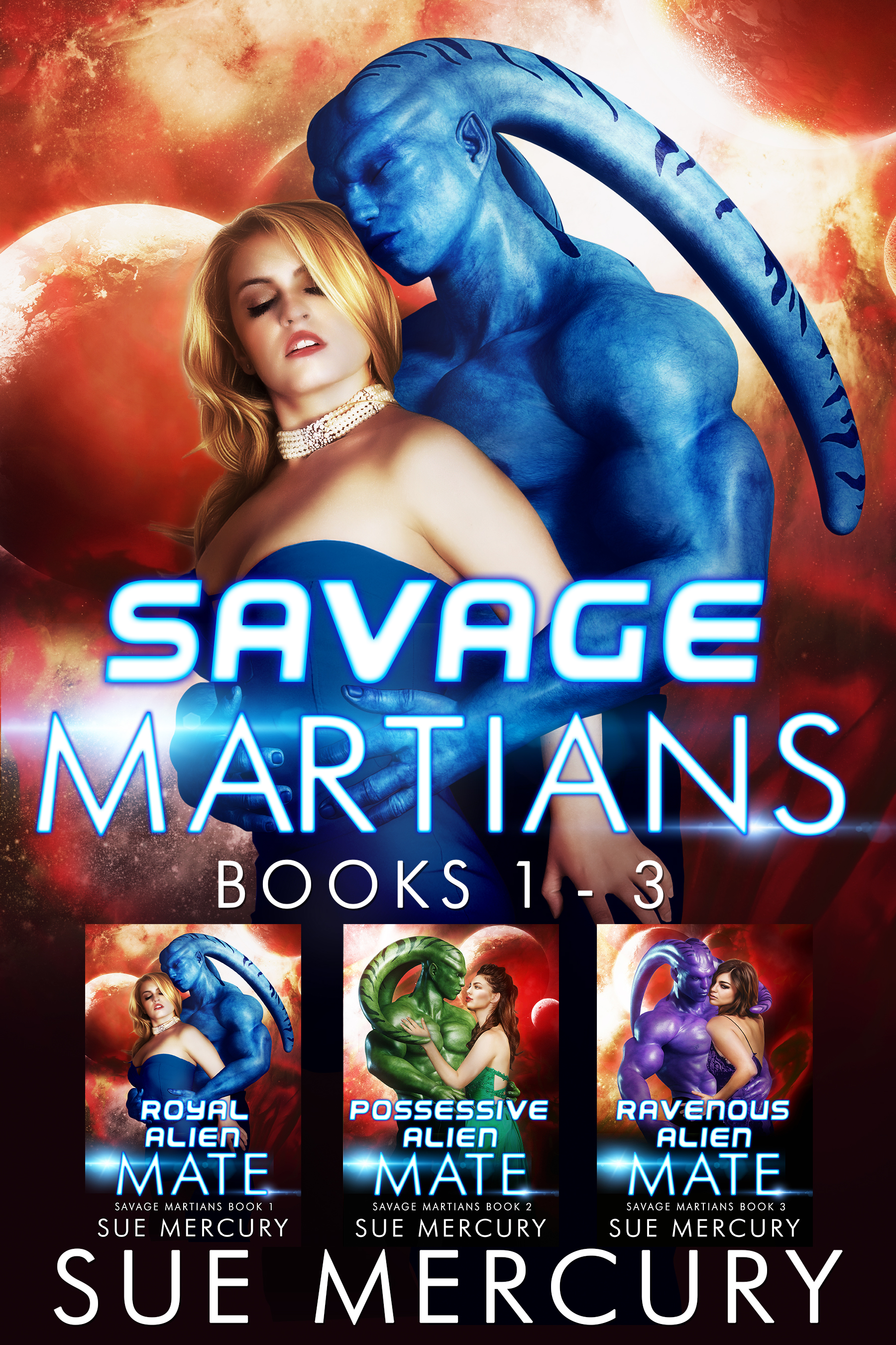 Savage Martians book cover