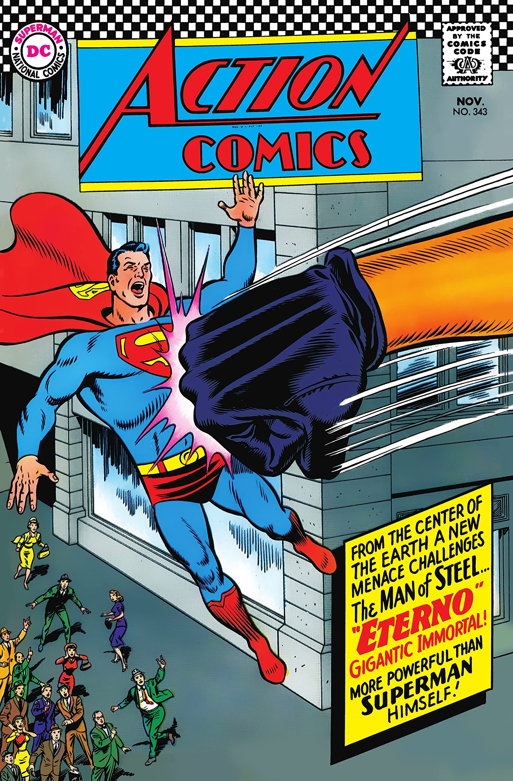 Action Comics book cover