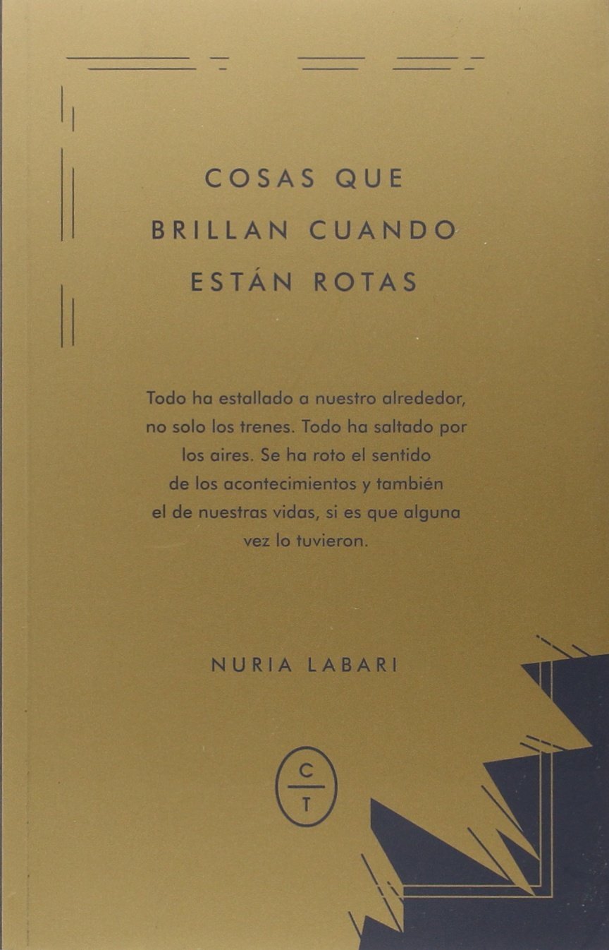 Cosas que brillan cuando están rotas book cover