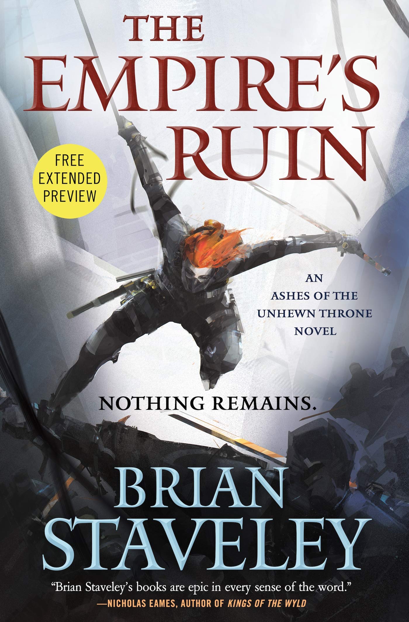 The Empire's Ruin Sneak Peek book cover