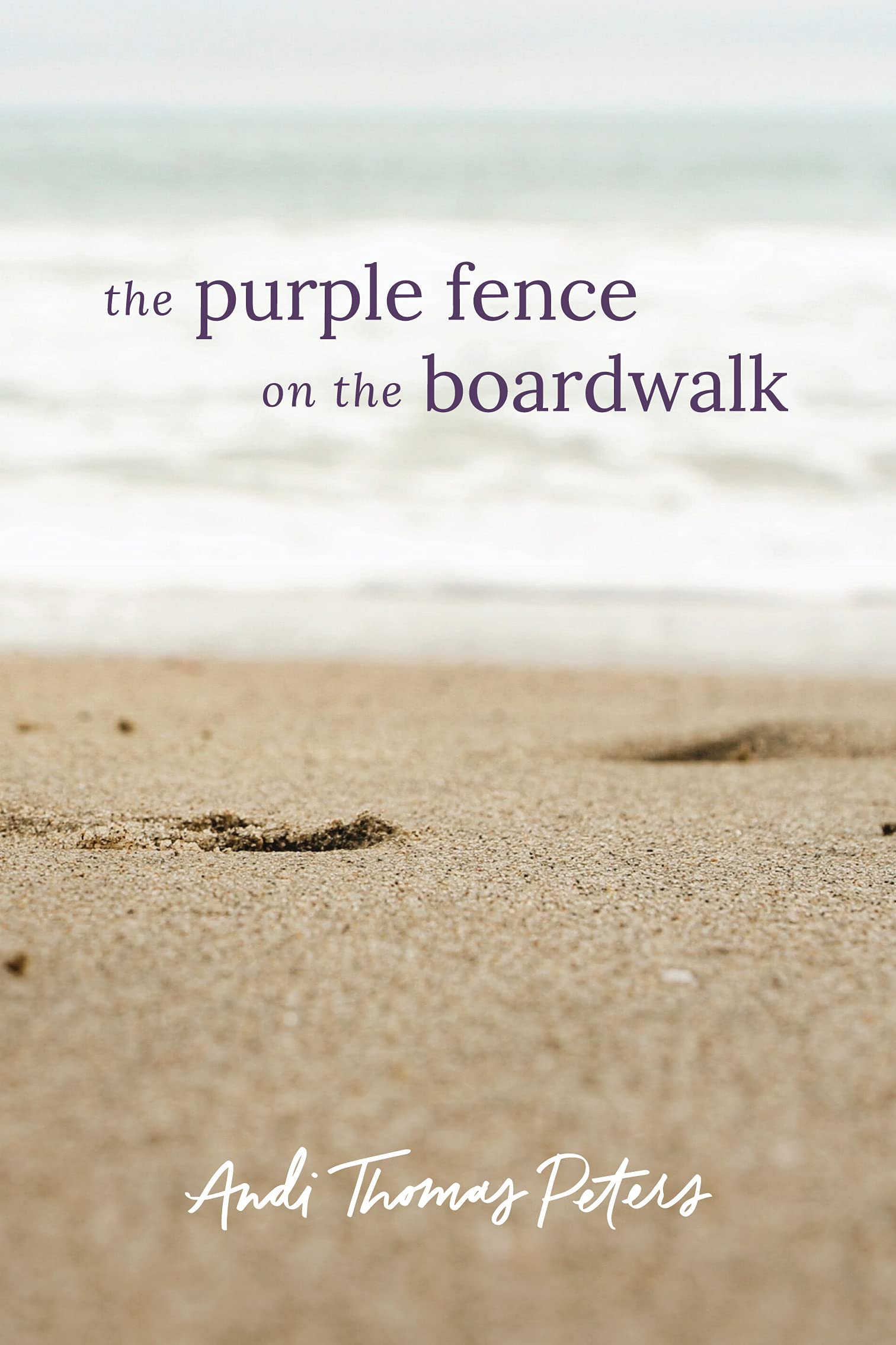 The Purple Fence on the Boardwalk