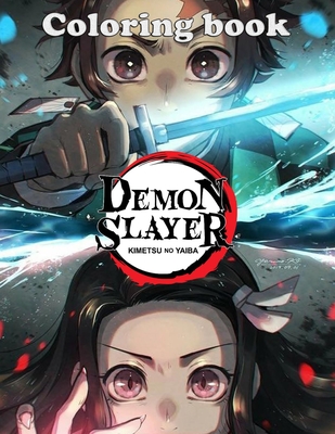 Demon Slayer Coloring Book: Beatiful Anime And Manga Illustrations To
