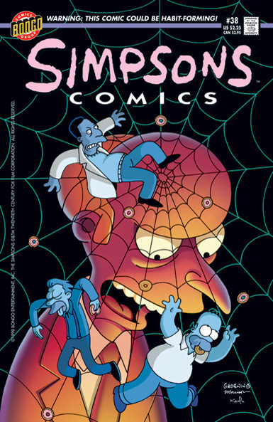 Simpsons Comics, #38 book cover