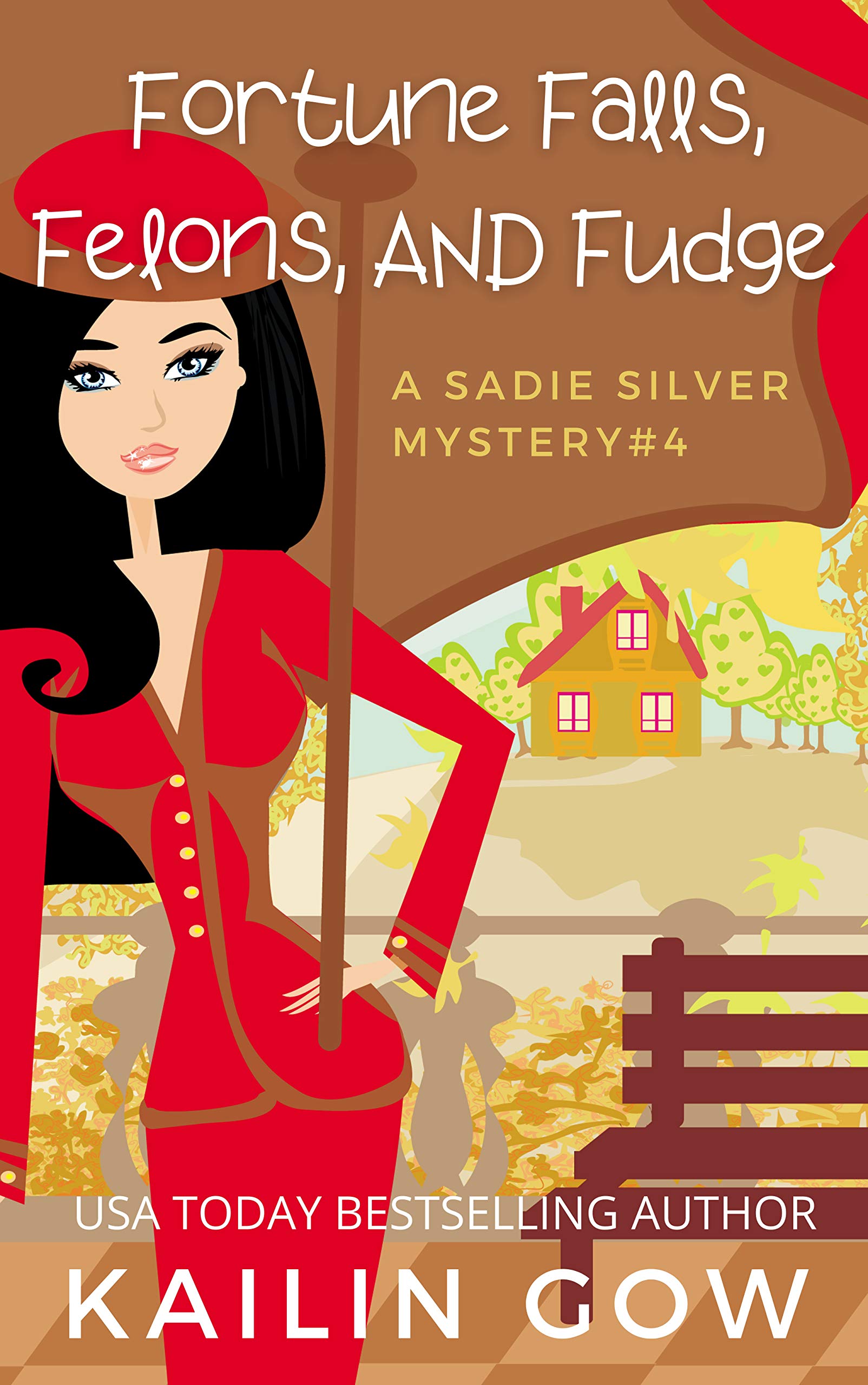 Fortune Falls, Felons, and Fudge book cover