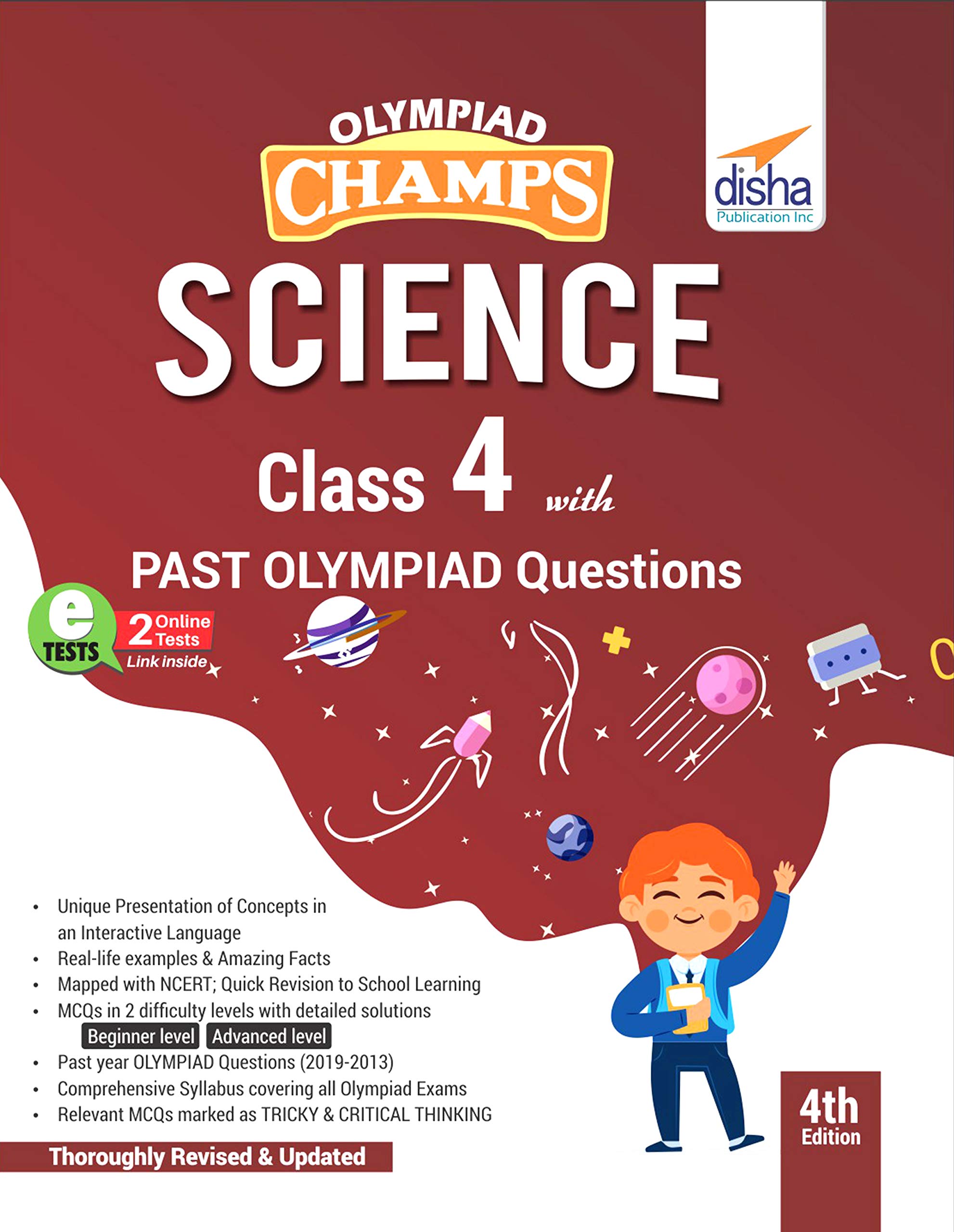 Olympiad Champs Science Class 4 with Past Olympiad Questions 4th