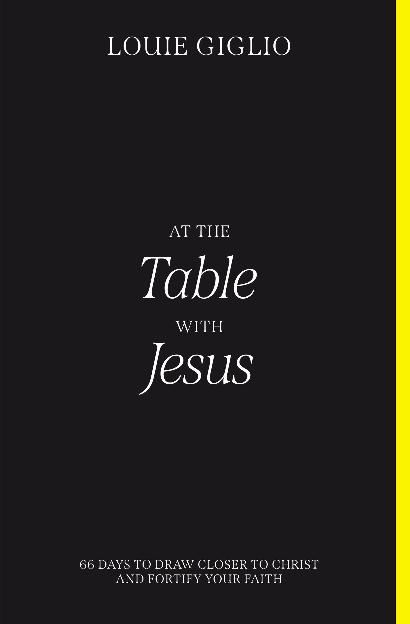 At the Table with Jesus book cover