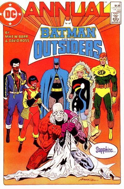 Batman and the Outsiders (1983) (Single Issues) book cover 2