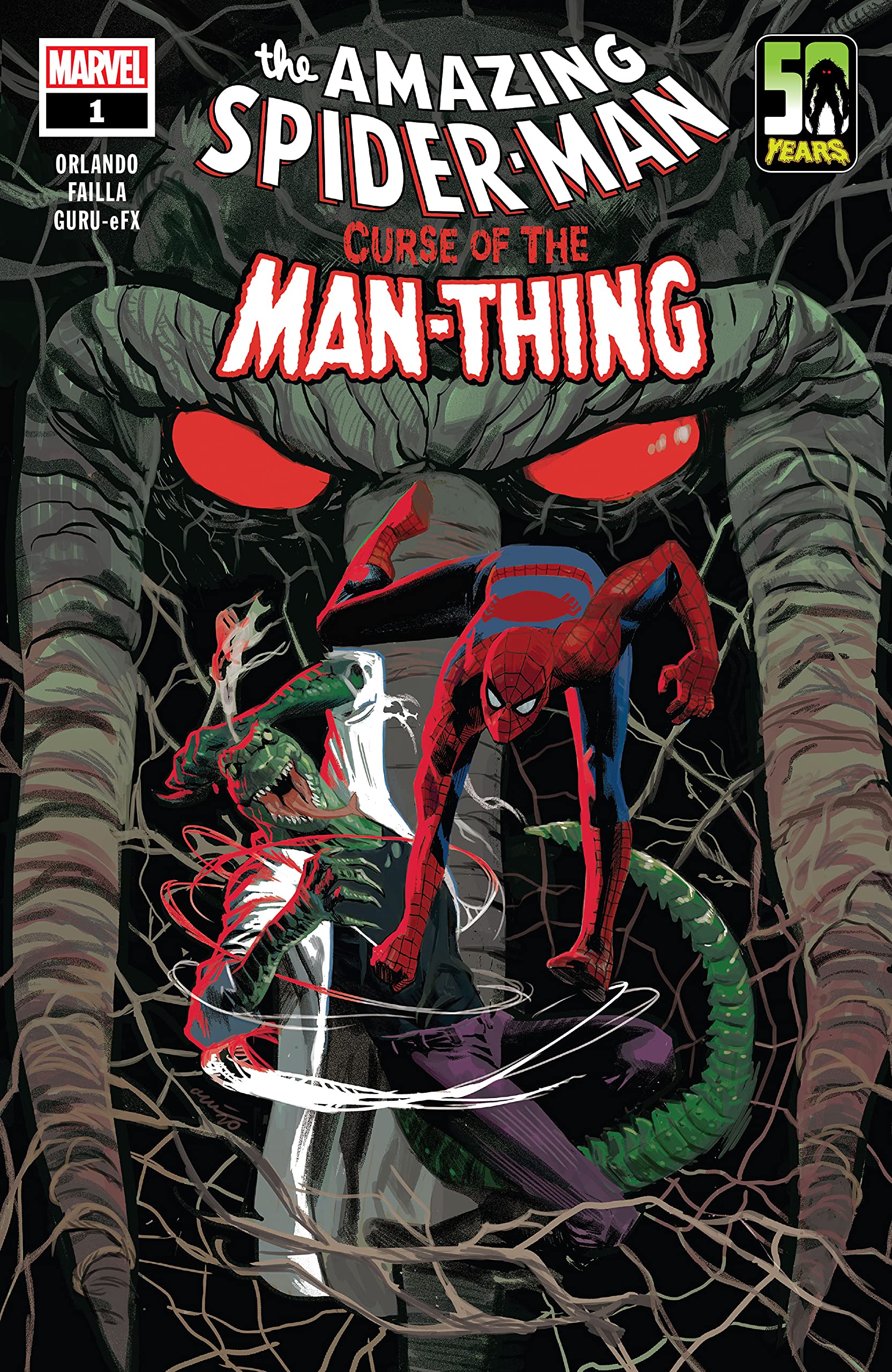 Curse of the Man-Thing book cover 1