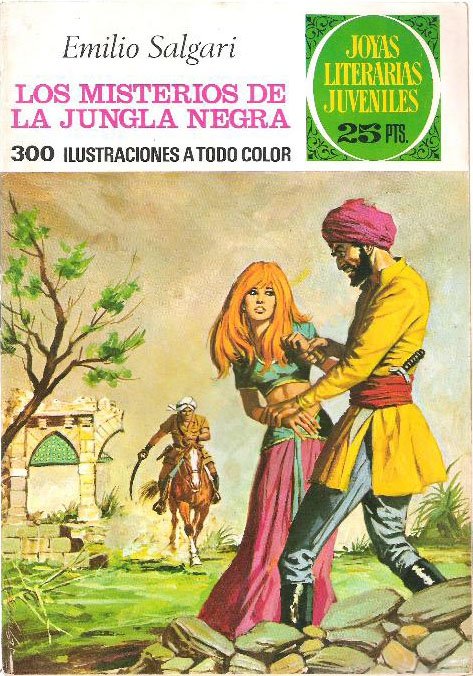 Los Misterios de la Jungla Negra book cover