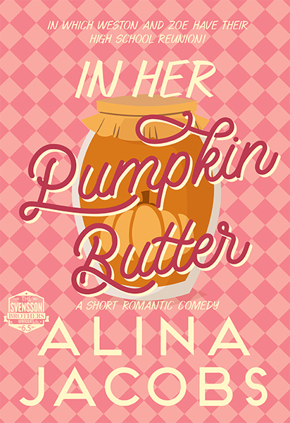 In her Pumpkin Butter book cover