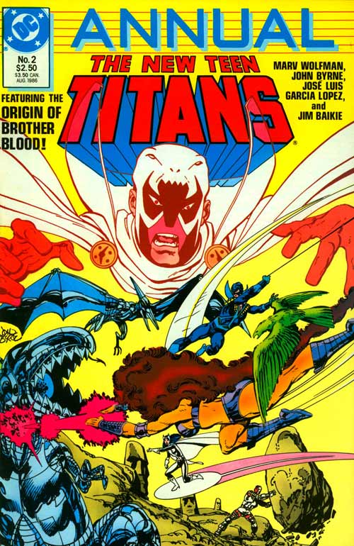 New Teen Titans (1984-1996) Annual #2 book cover