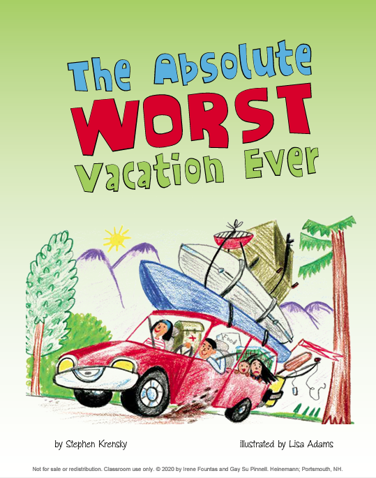 The Absolute Worst Vacation Ever by Stephen Krensky Goodreads