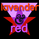 Lavender & Red book cover