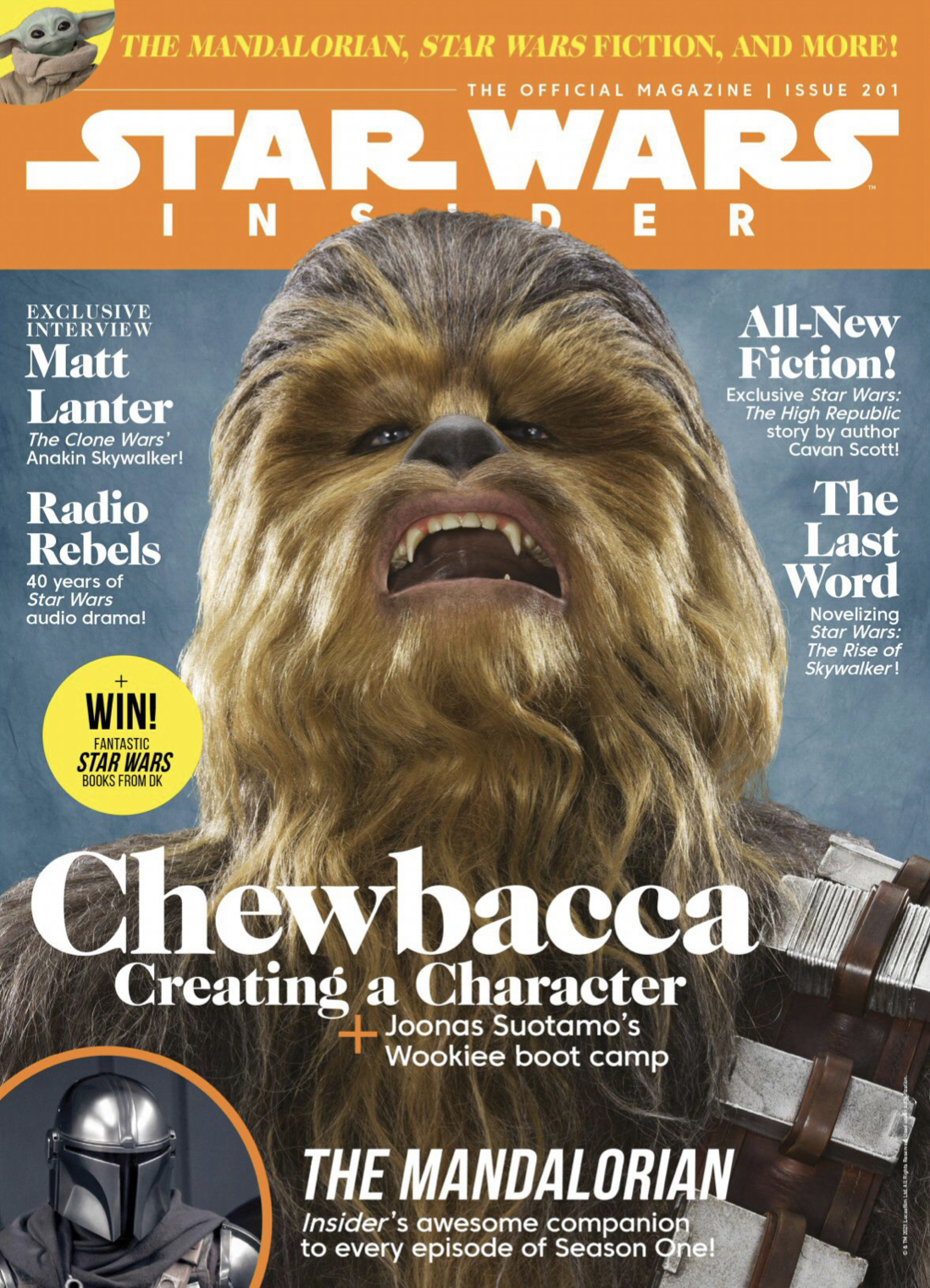 Star Wars insider #201 book cover