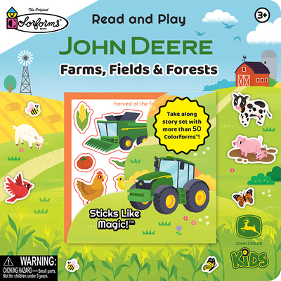 John Deere Kids: Farms, Fields & Forests Colorforms Read And Play Board ...