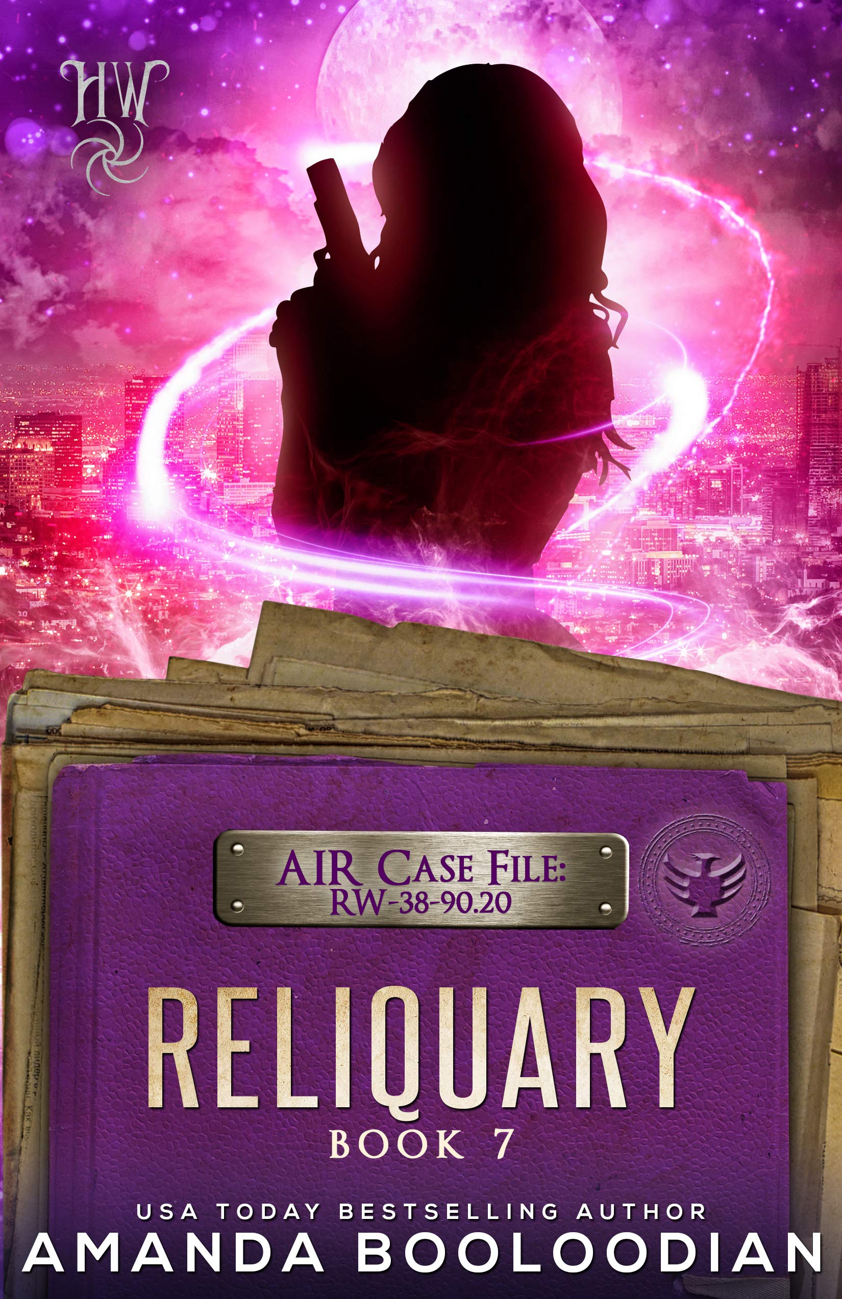 Reliquary book cover
