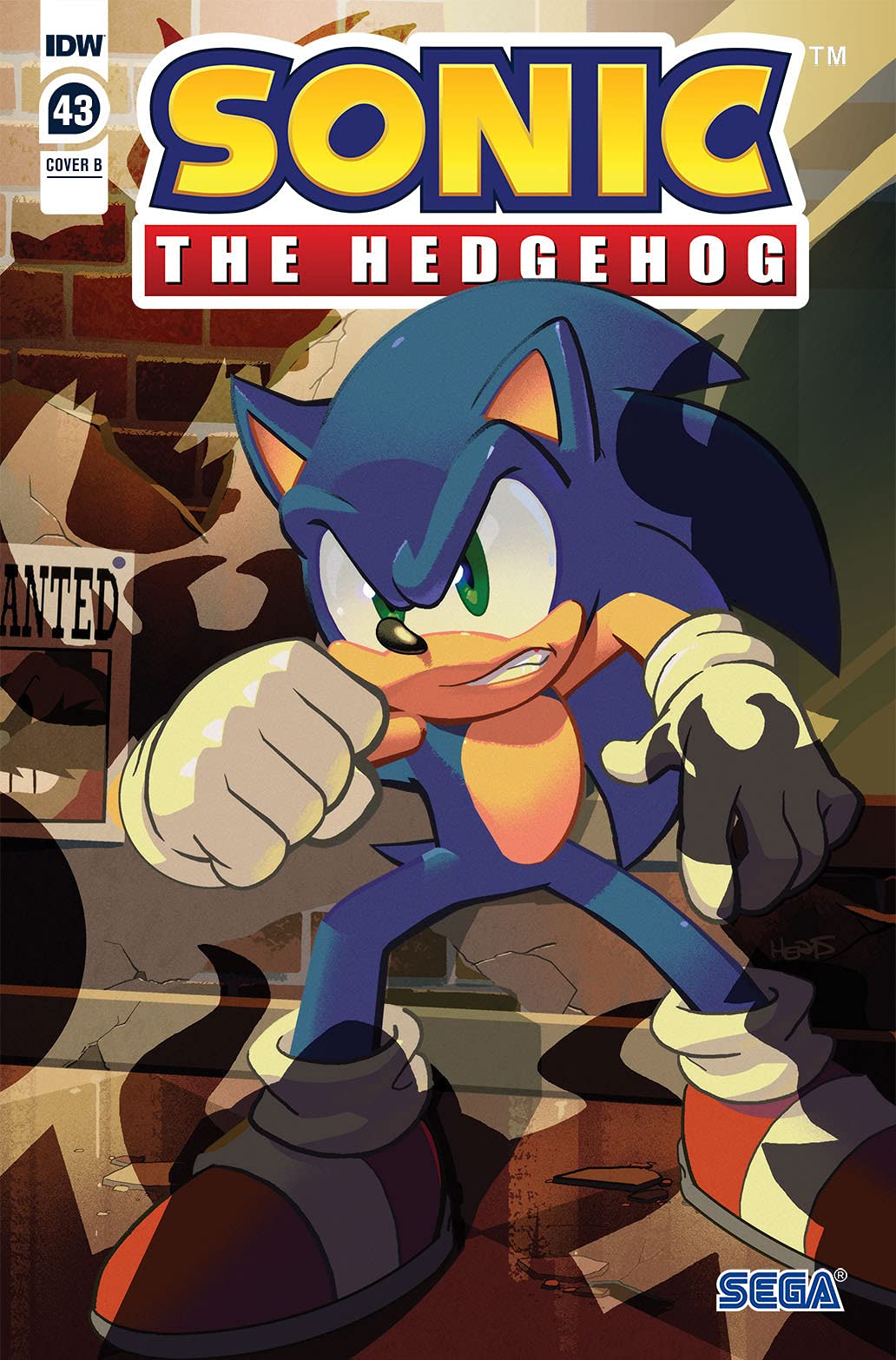 Sonic The Hedgehog (2018-) #43 book cover
