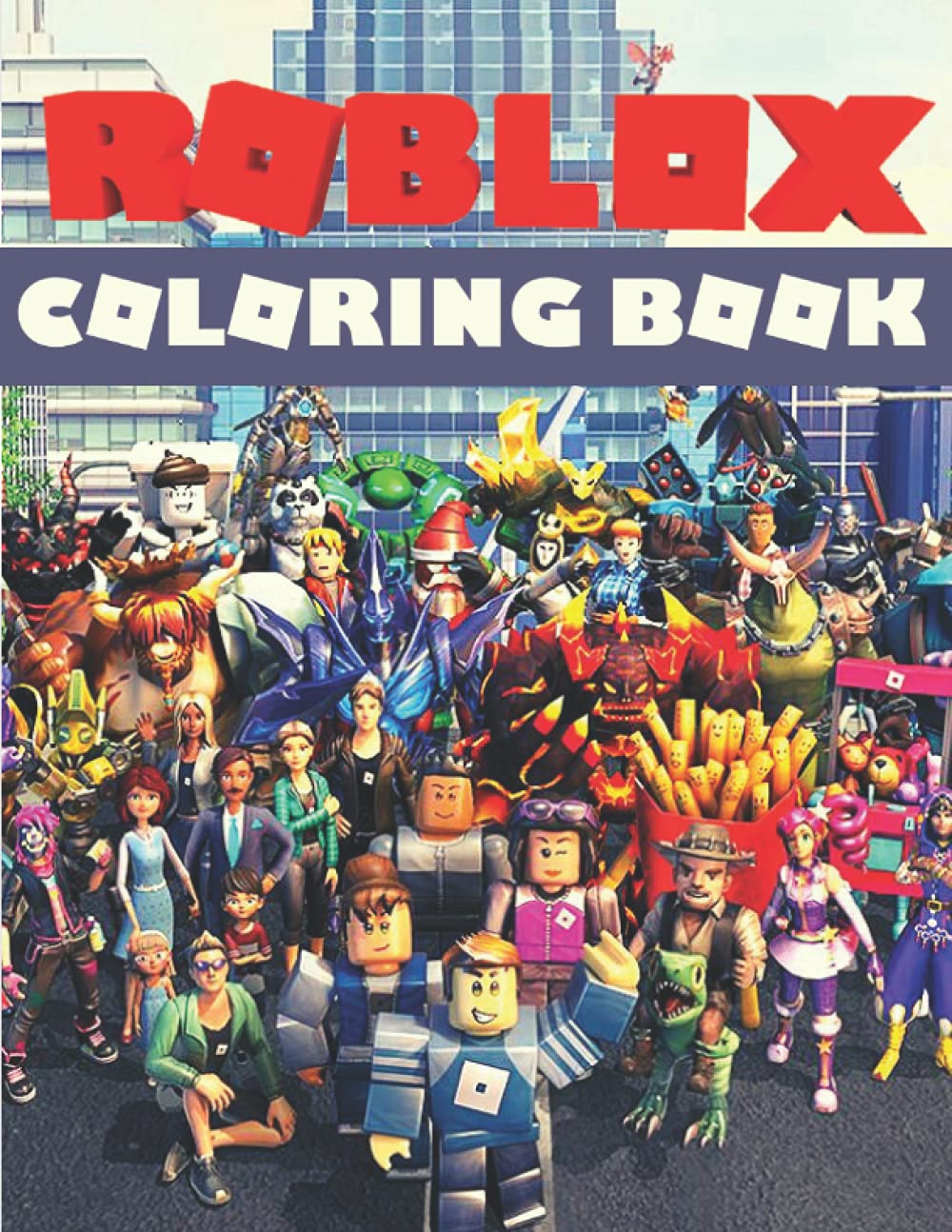 Roblox Coloring Book: High Quality Coloring Pages of Roblox for Kids ...