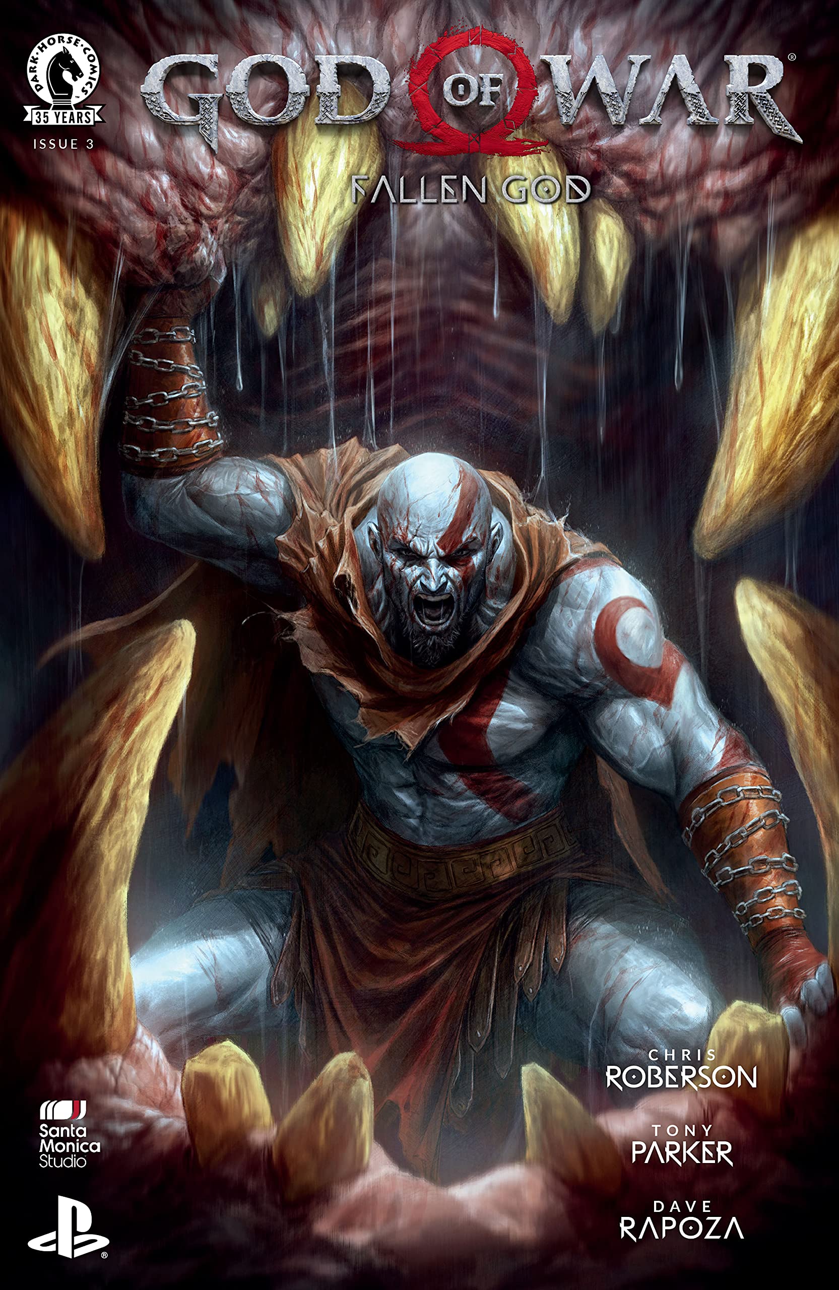 God of War (Dark Horse) book cover 3