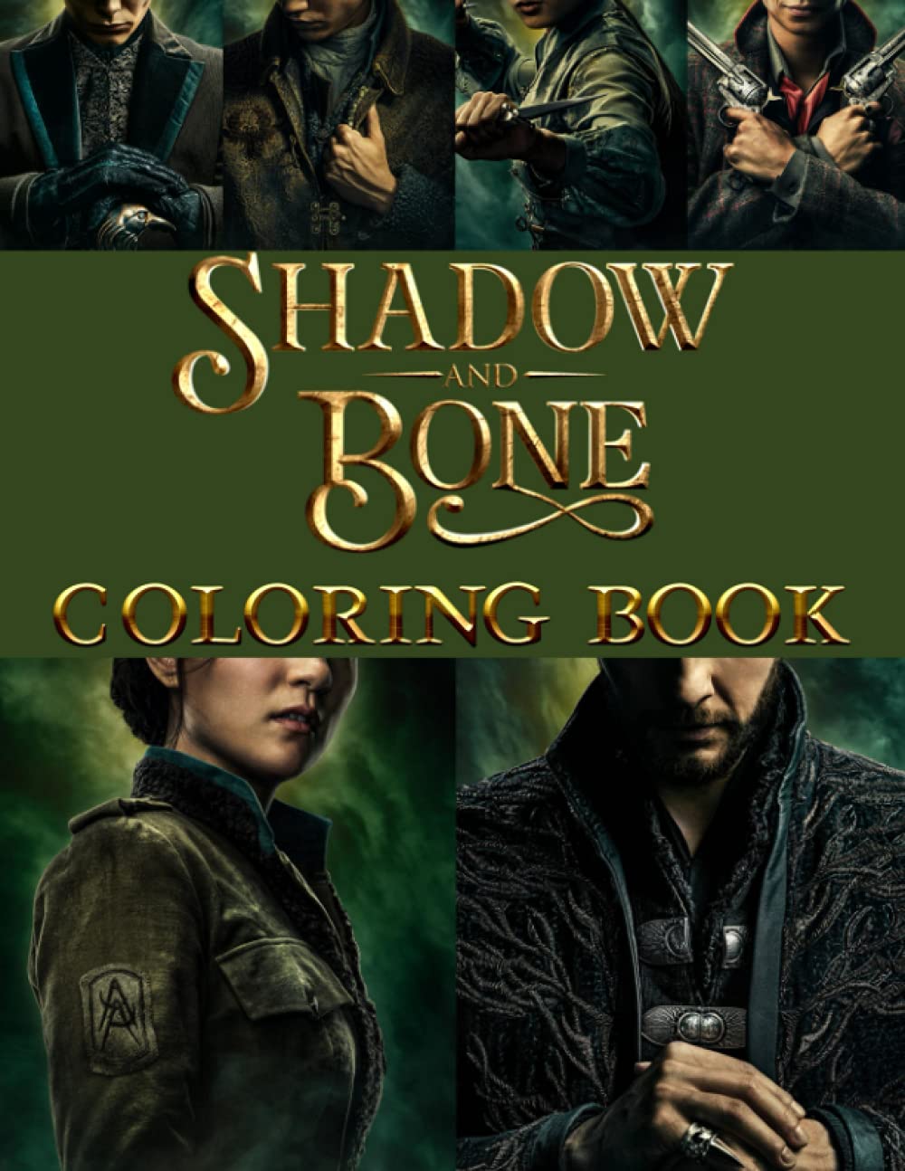 Shadow And Bone Coloring Book: Wonderful Gifts Including Many Shadow ...