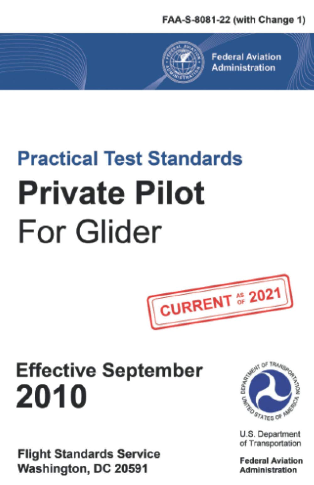 Private Pilot Practical Test Standards For Glider by Federal Aviation