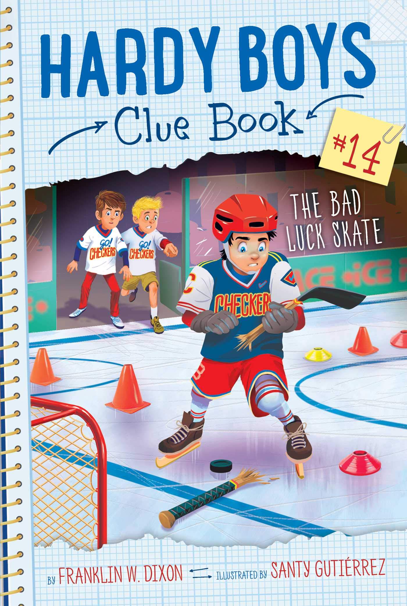 Hardy Boys Clue Book book cover 2
