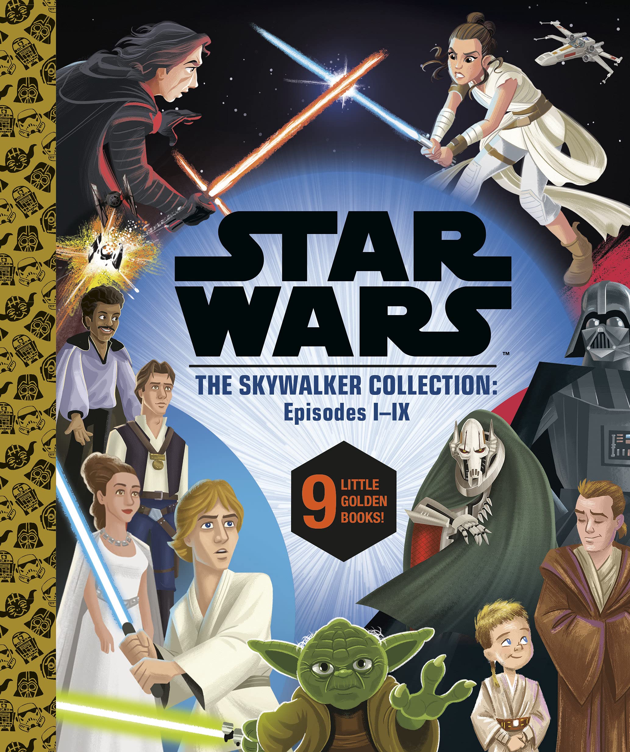 Star Wars Episodes I - IX: a Little Golden Book Collection