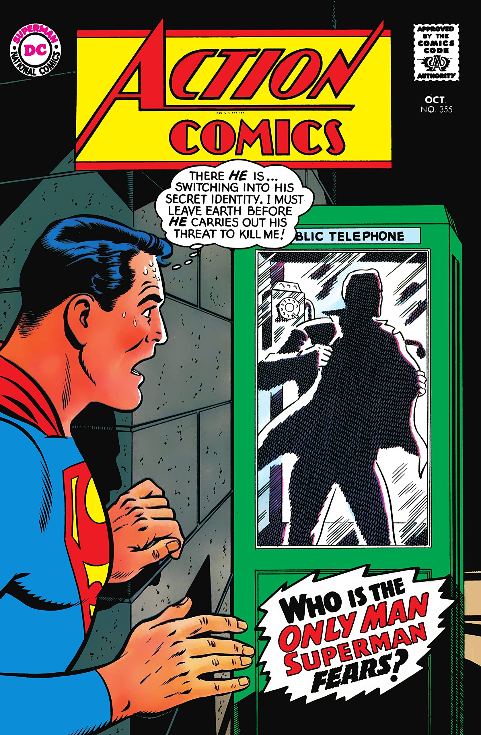 Action Comics book cover