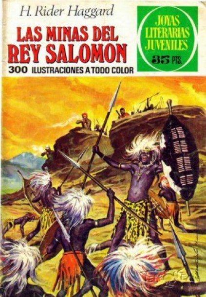 Las Minas del Rey Salomón book cover