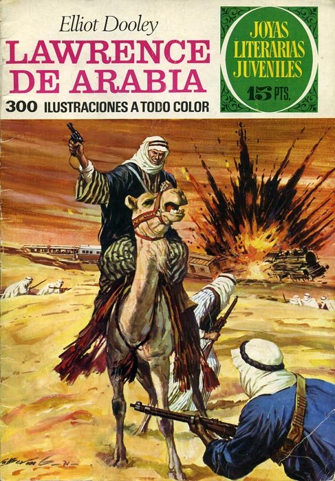 Lawrence de Arabia book cover