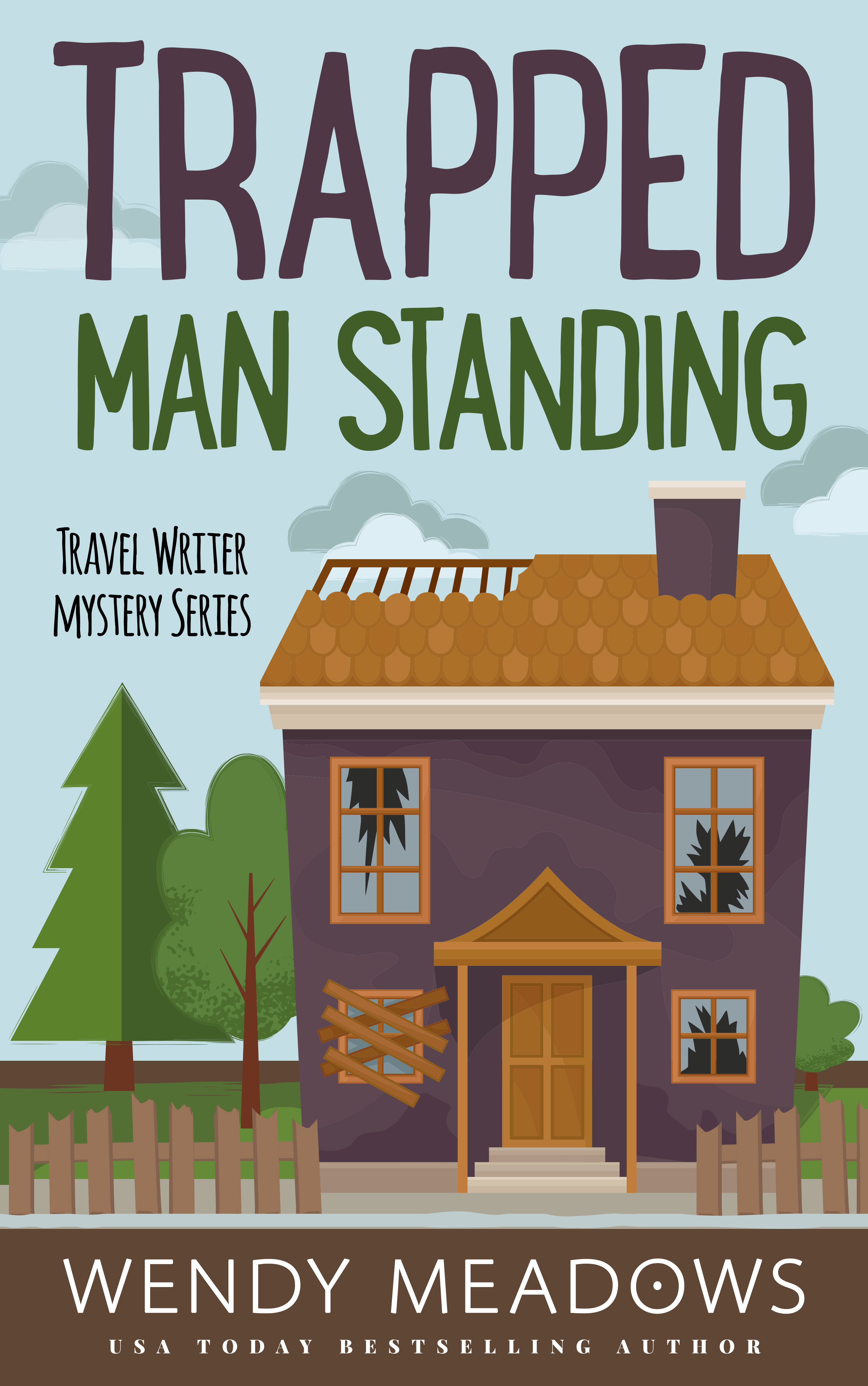 Trapped Man Standing book cover