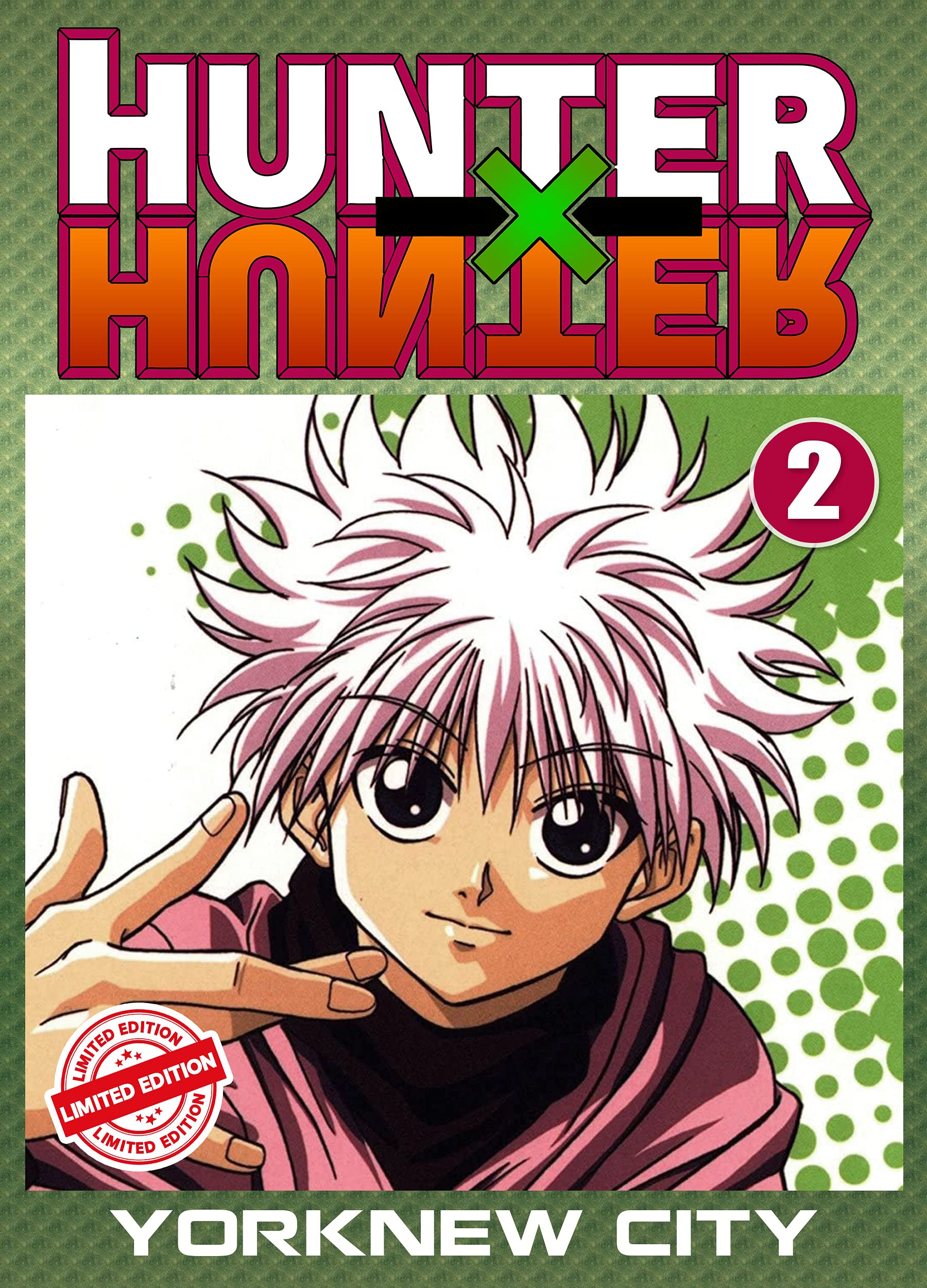 Yorknew City Book 2 New 2021 Manga Comic For kids Funny Great Hunter x