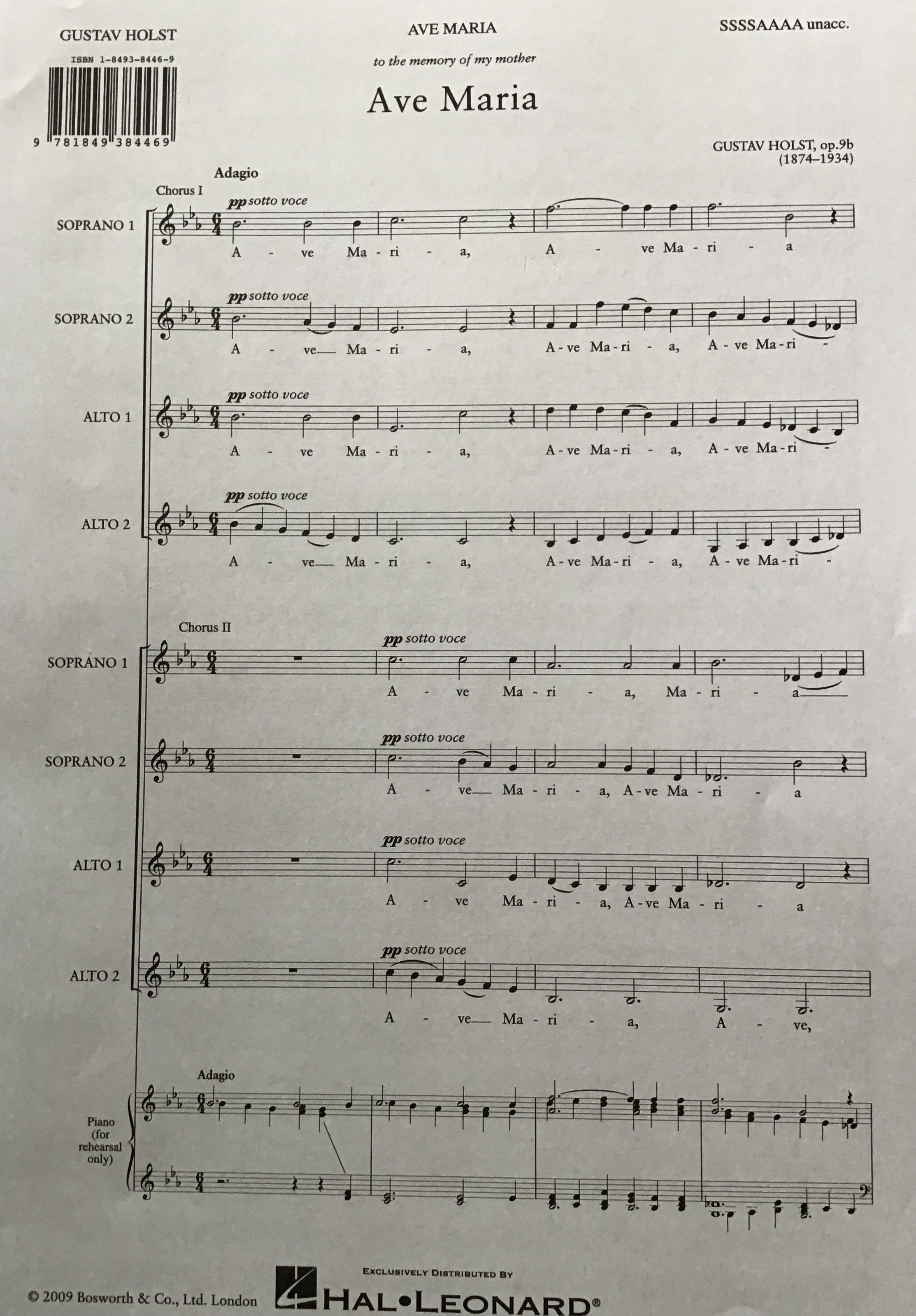 Ave Maria by Gustav Holst Goodreads