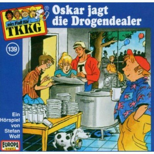 Oskar jagt die Drogendealer (TKKG book cover