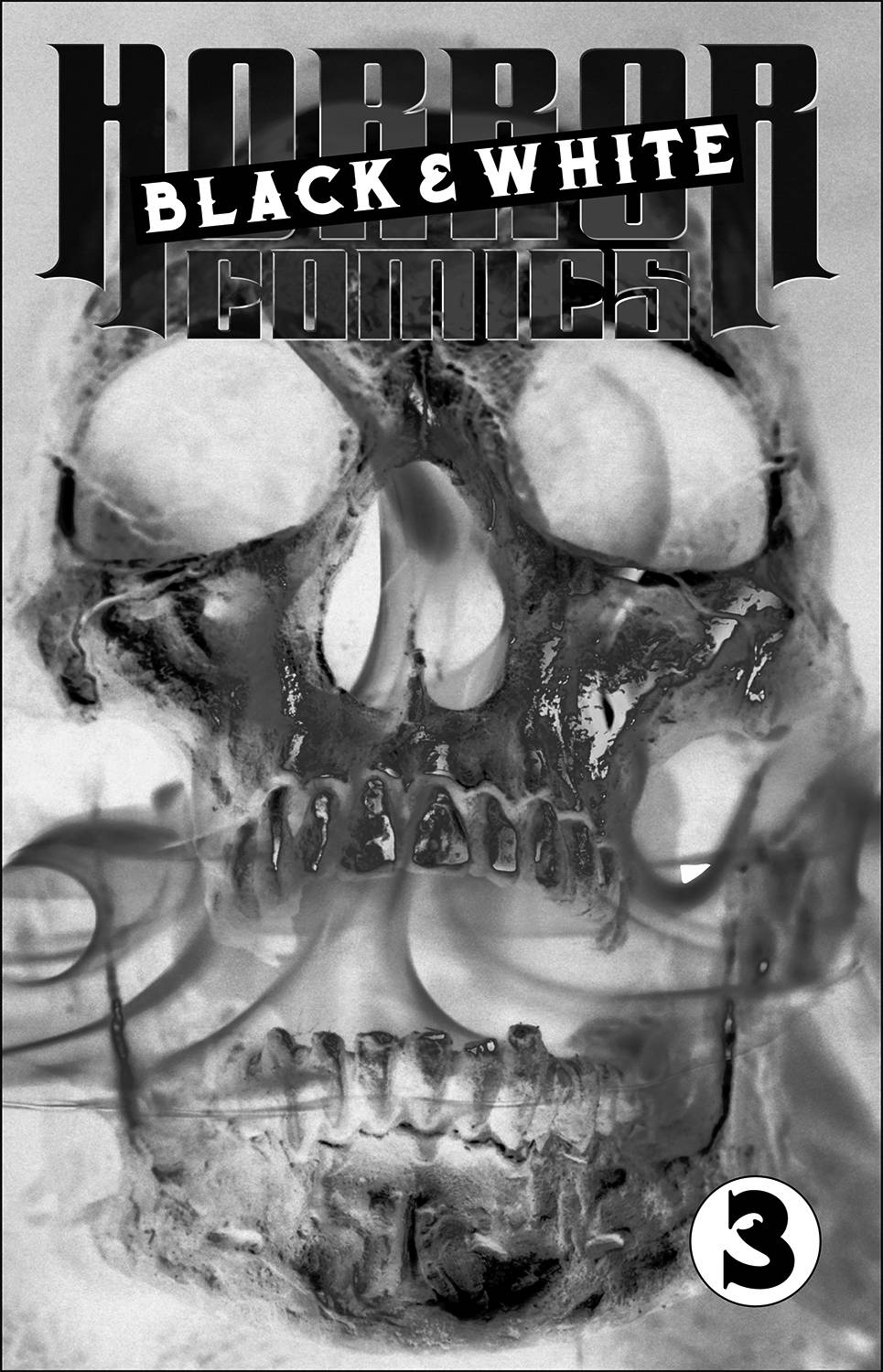 Horror Comics Black & White book cover 3