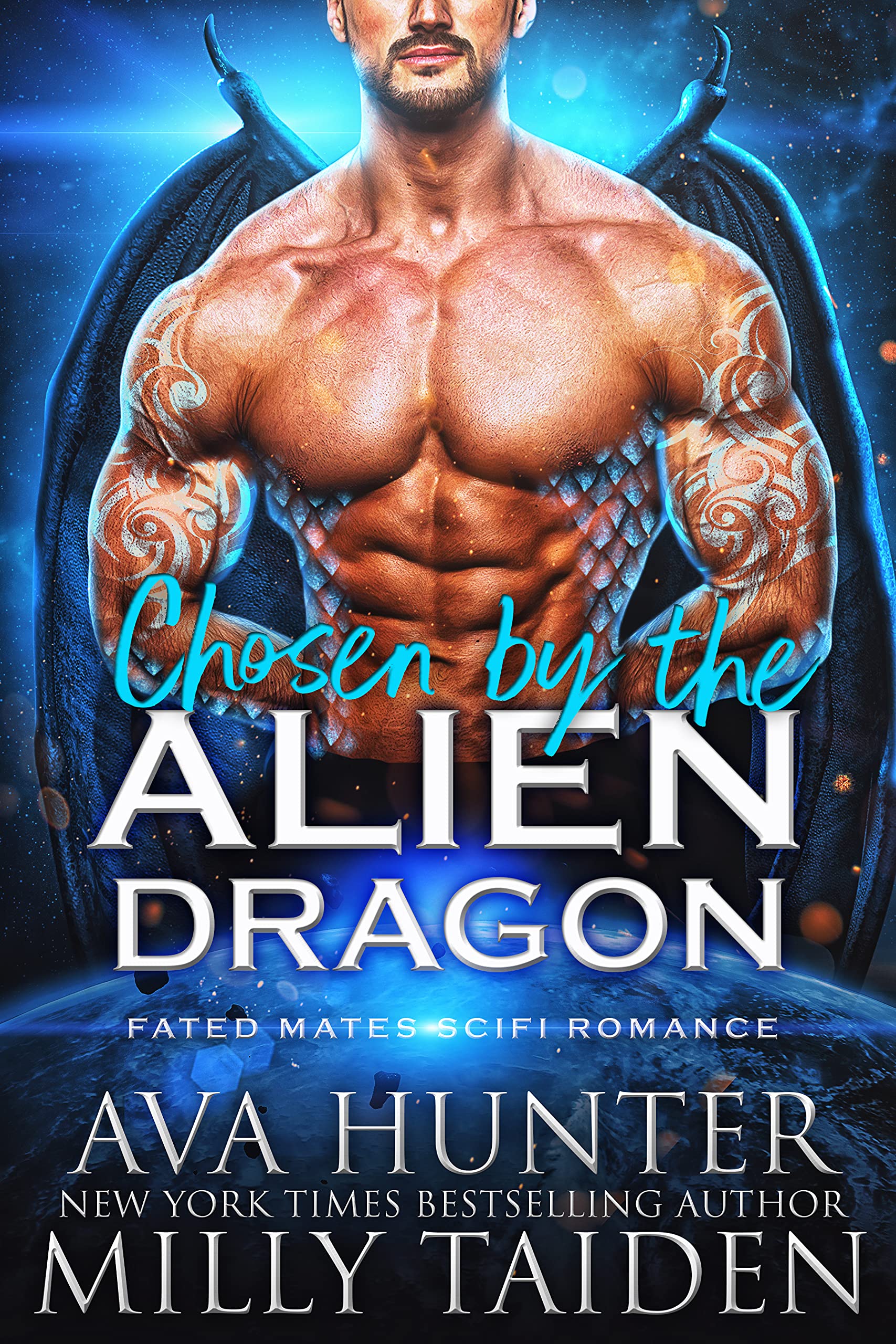Sci Fi Alien Dragon book cover 1