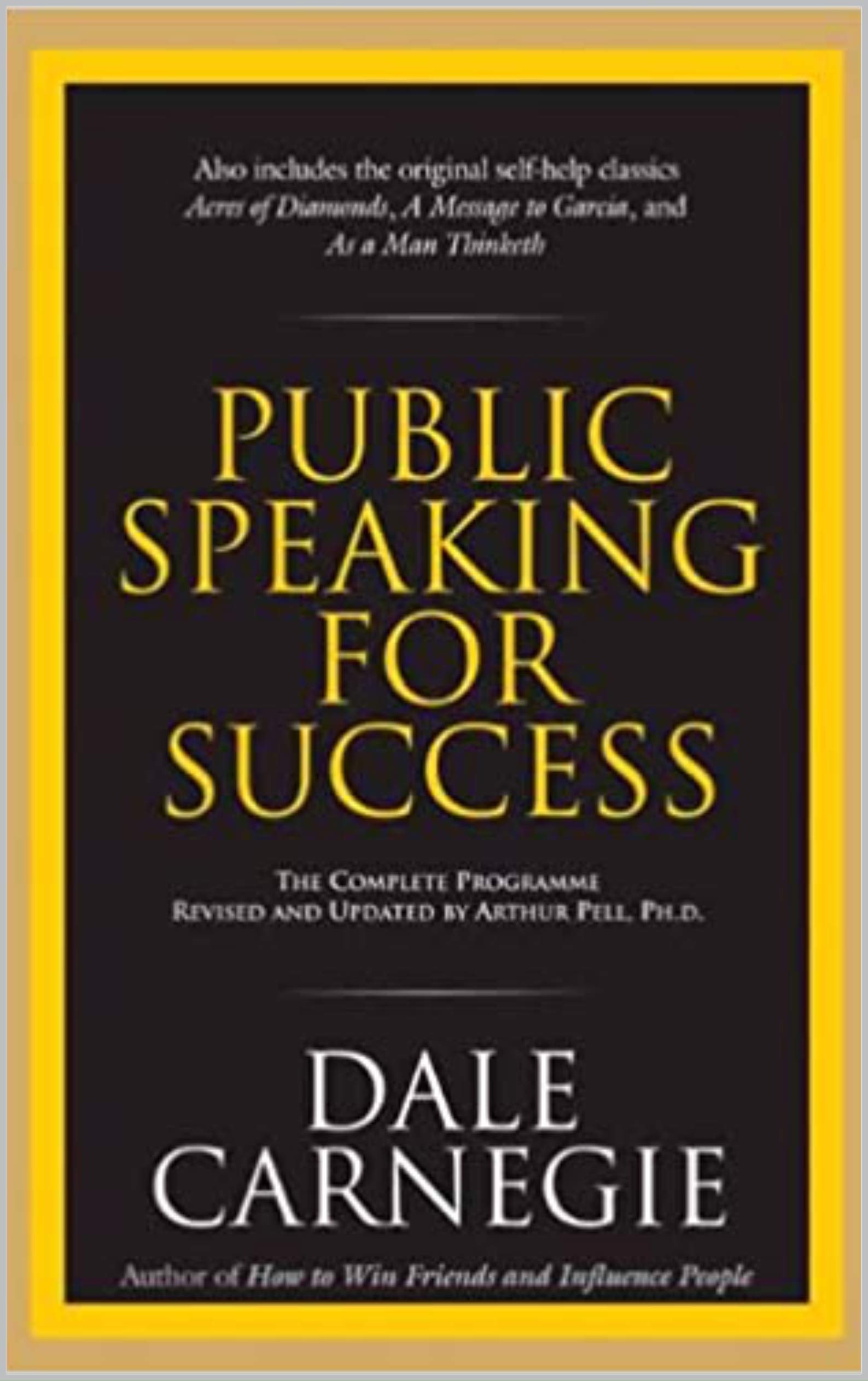 Public Speaking for Success: Dale Carnegie collection by Dale Carnegie ...