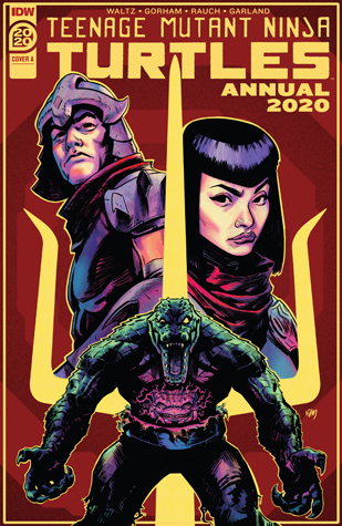 Teenage Mutant Ninja Turtles Annual 2020 book cover