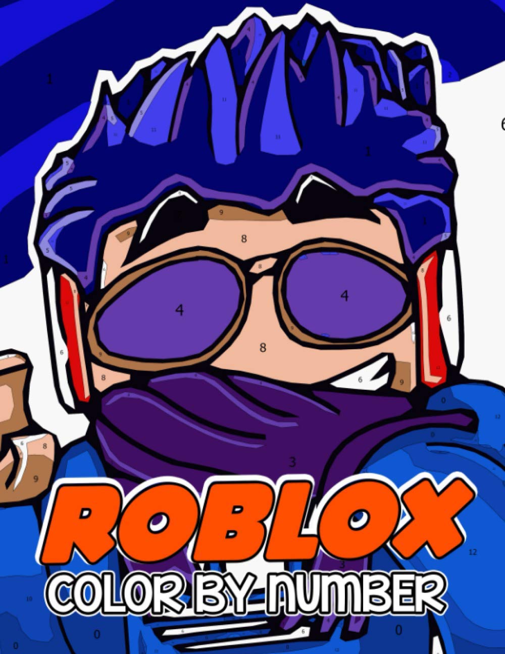 ROBLOX Color by Number ROBLOX Color by Number Coloring Book by Imogen