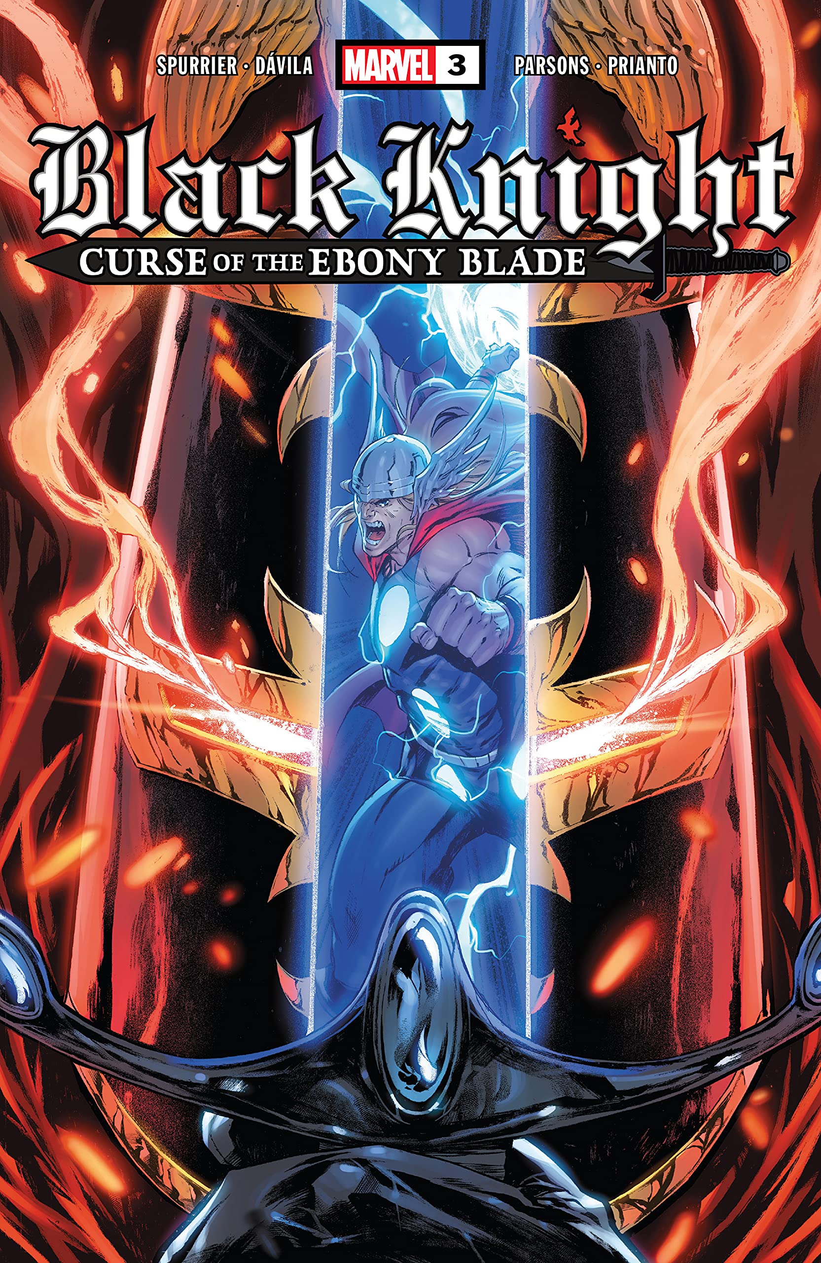 Black Knight: Curse of the Ebony Blade book cover 2
