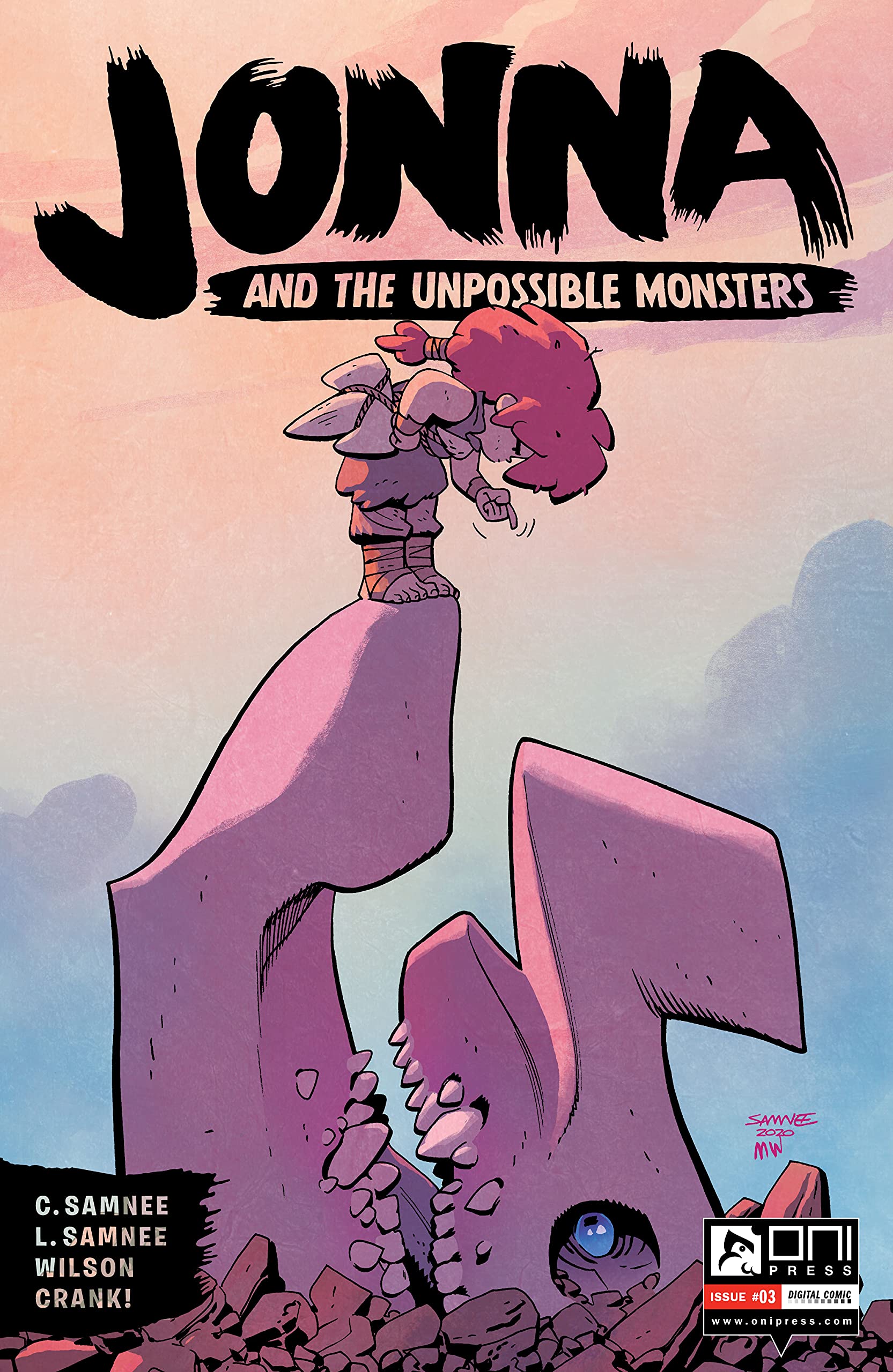 Jonna and the Unpossible Monsters (issues) book cover 3
