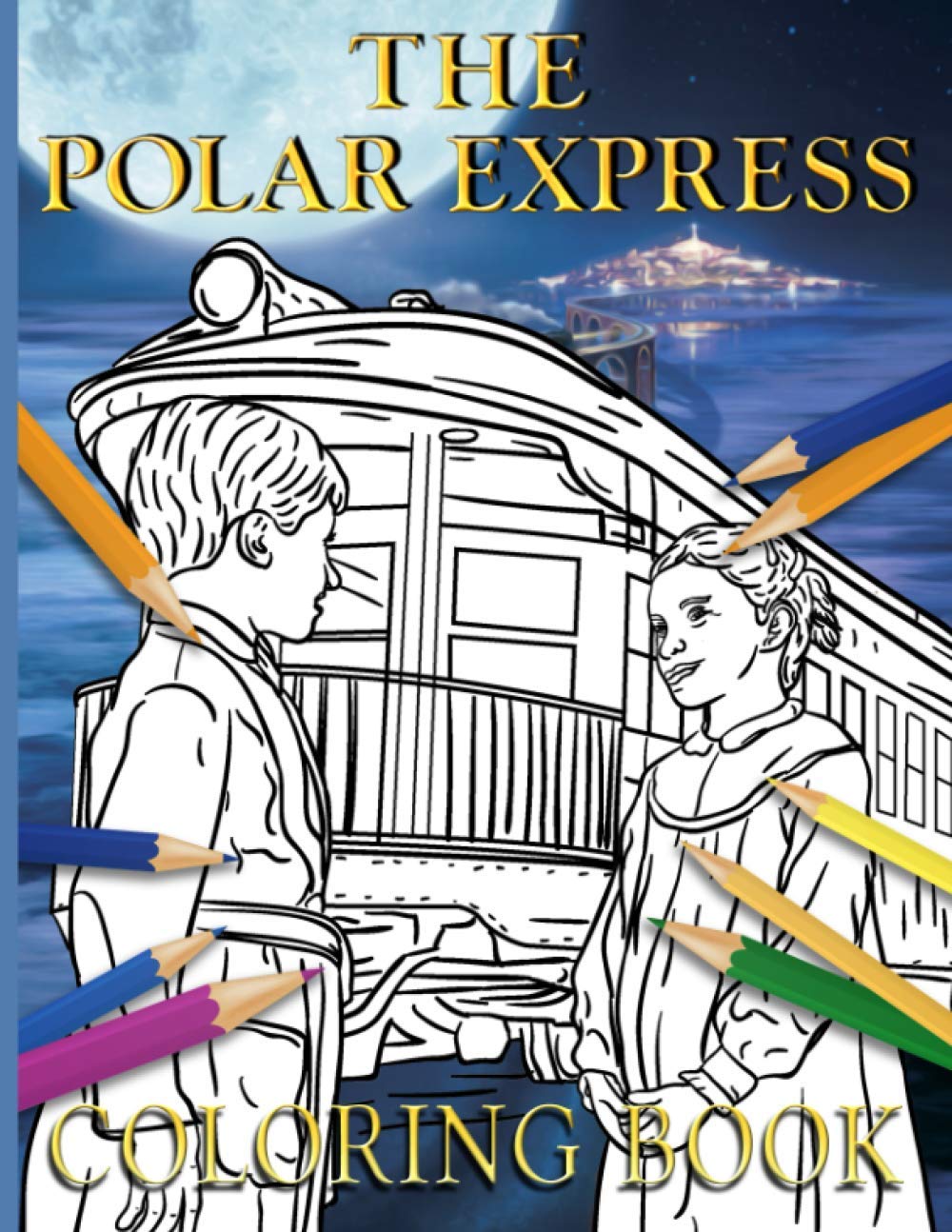 The Polar Express Coloring Book: The Polar Express Color Wonder