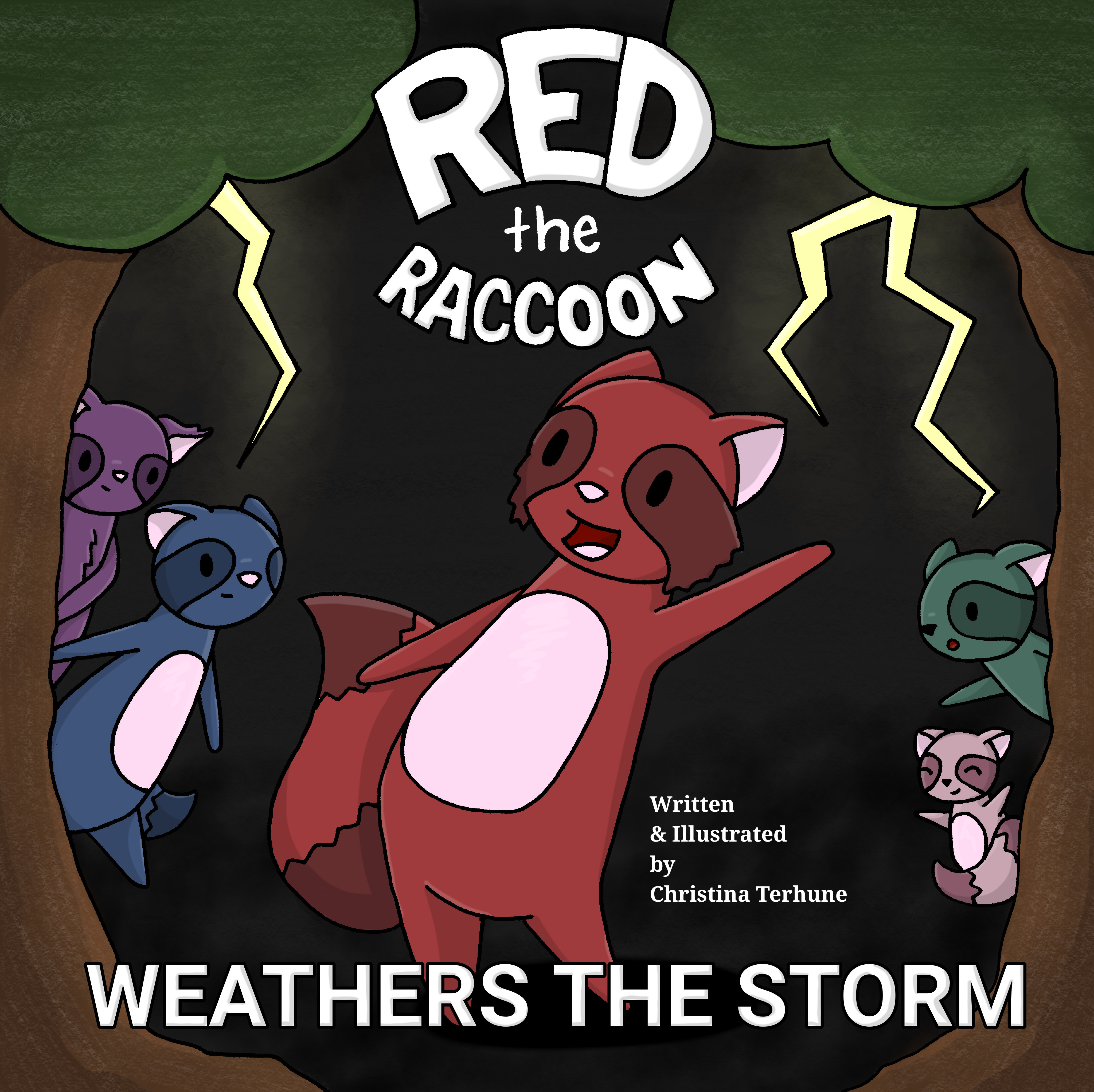 Red the Raccoon Weathers the Storm by Christina Terhune | Goodreads
