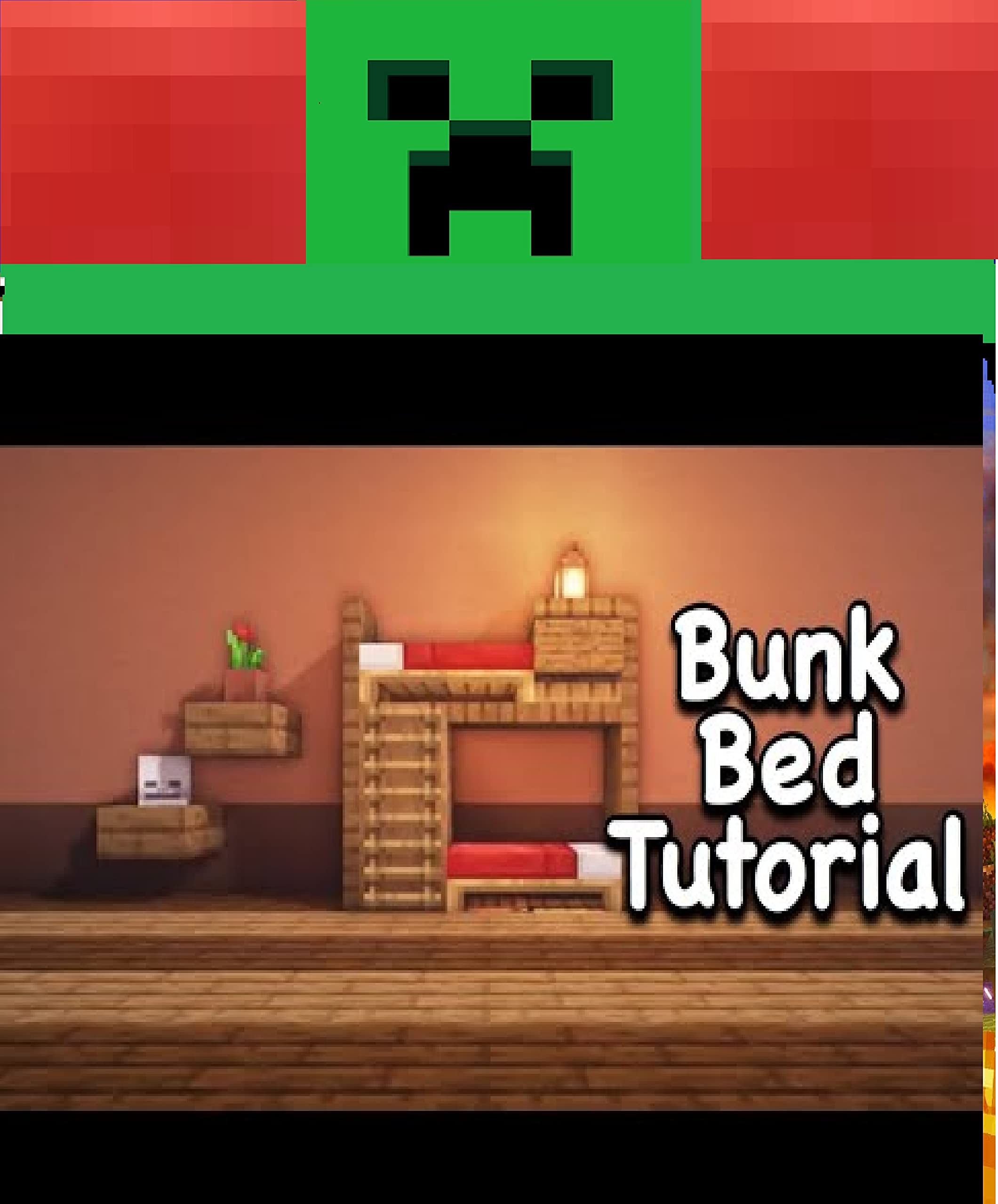 Minecraft How to make a Bunk Bed by Villager Howard Bruce Martin Wimp