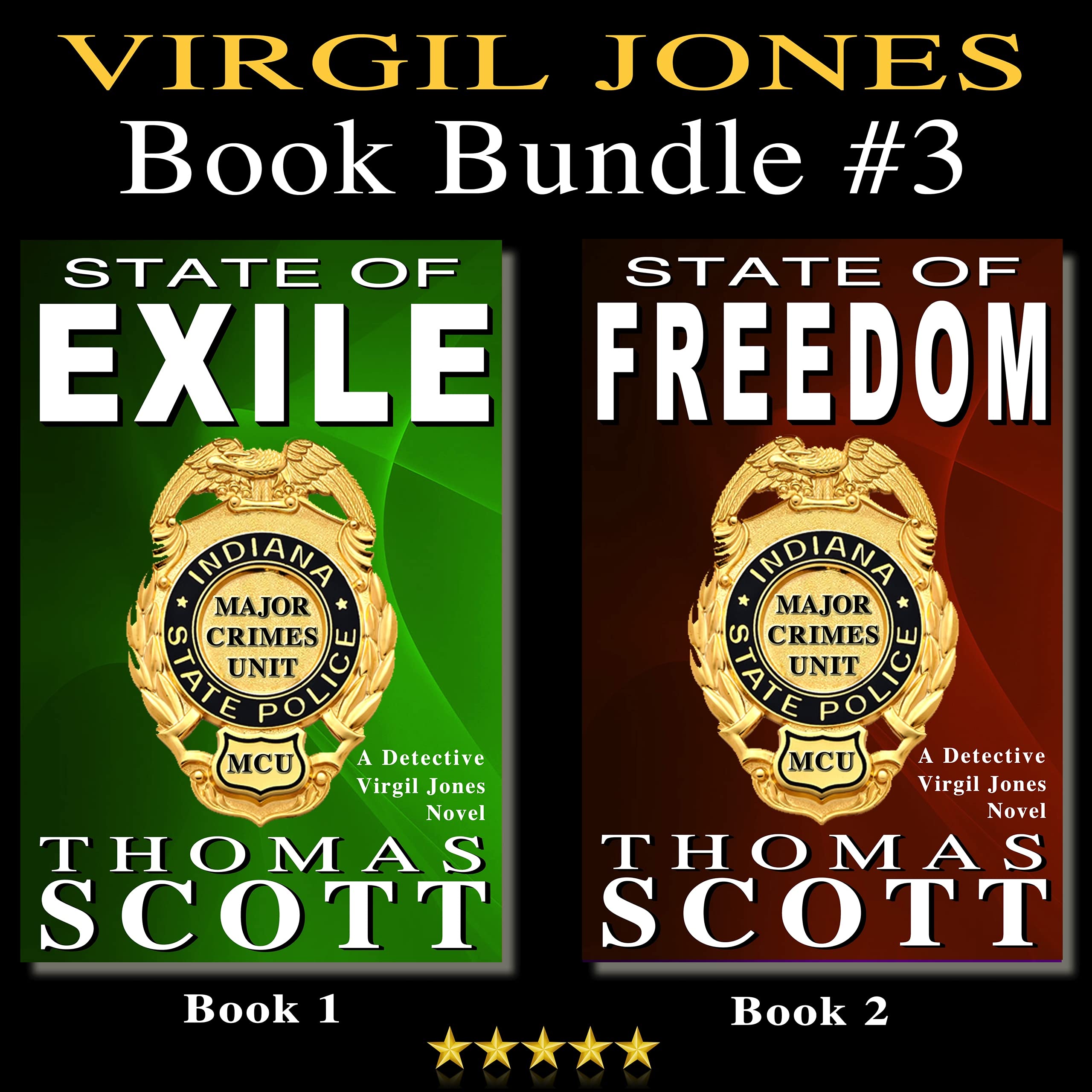 Virgil Jones Book Bundle #3: State of Exile / State of Freedom