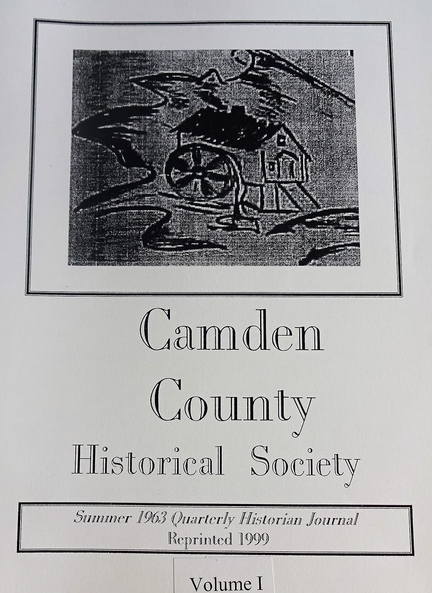 Camden County Historian Volume I By Camden County Historical Society