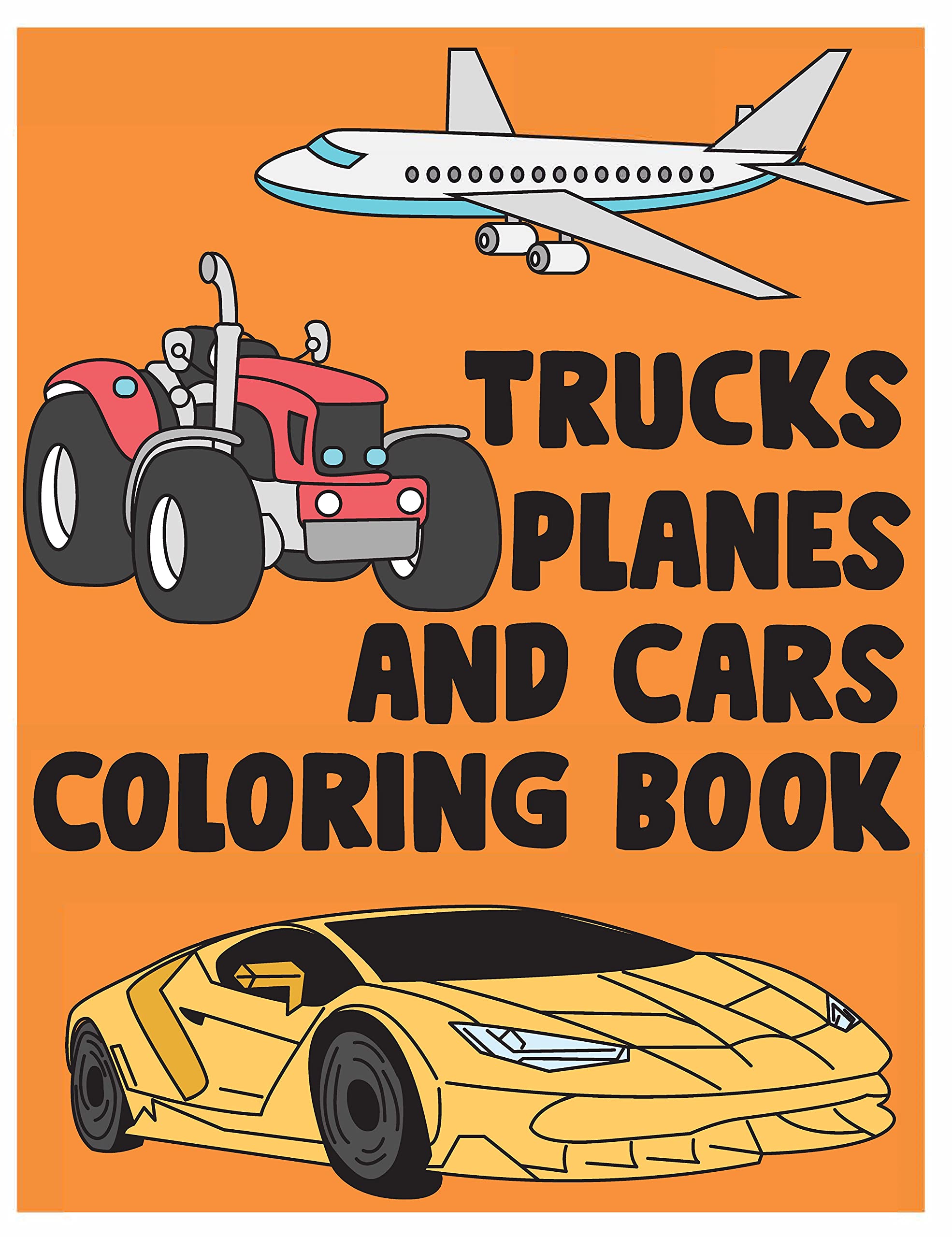 Trucks Planes and Cars Art Book: Benefits of Creating Art for Kids by