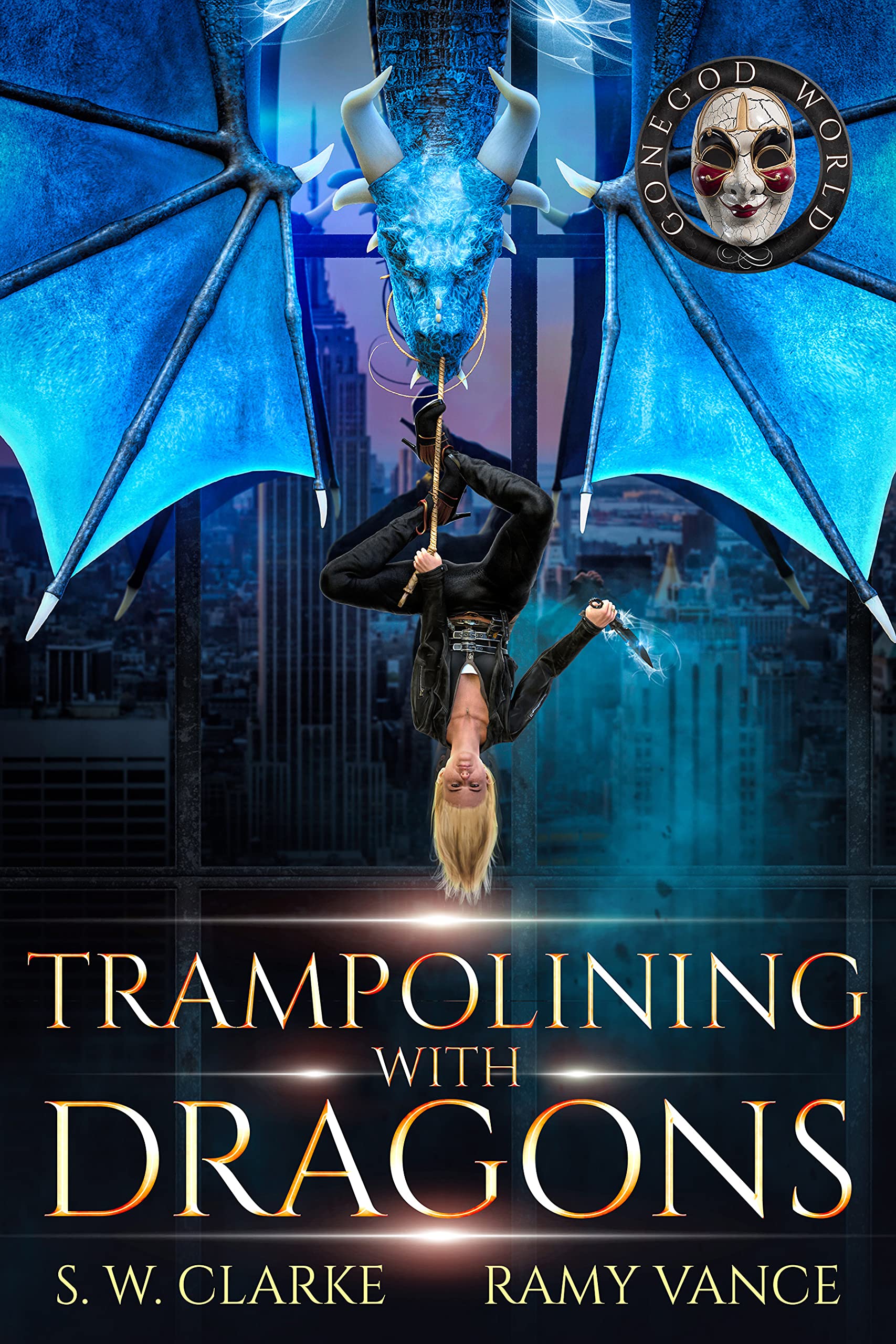 Trampolining with Dragons book cover